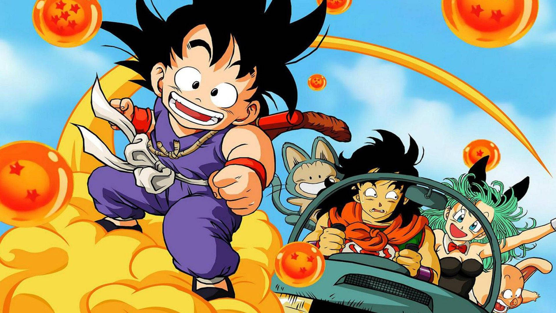 "¡Únete a nosotros en la épica aventura de Dragon Ball!" — Dragon Ball Fondos de pantalla