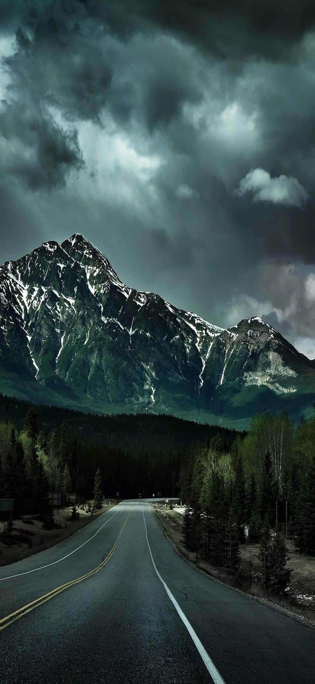 1080x2340 4K Cordillera de las Montañas Rocosas Canadienses Fondos de pantalla