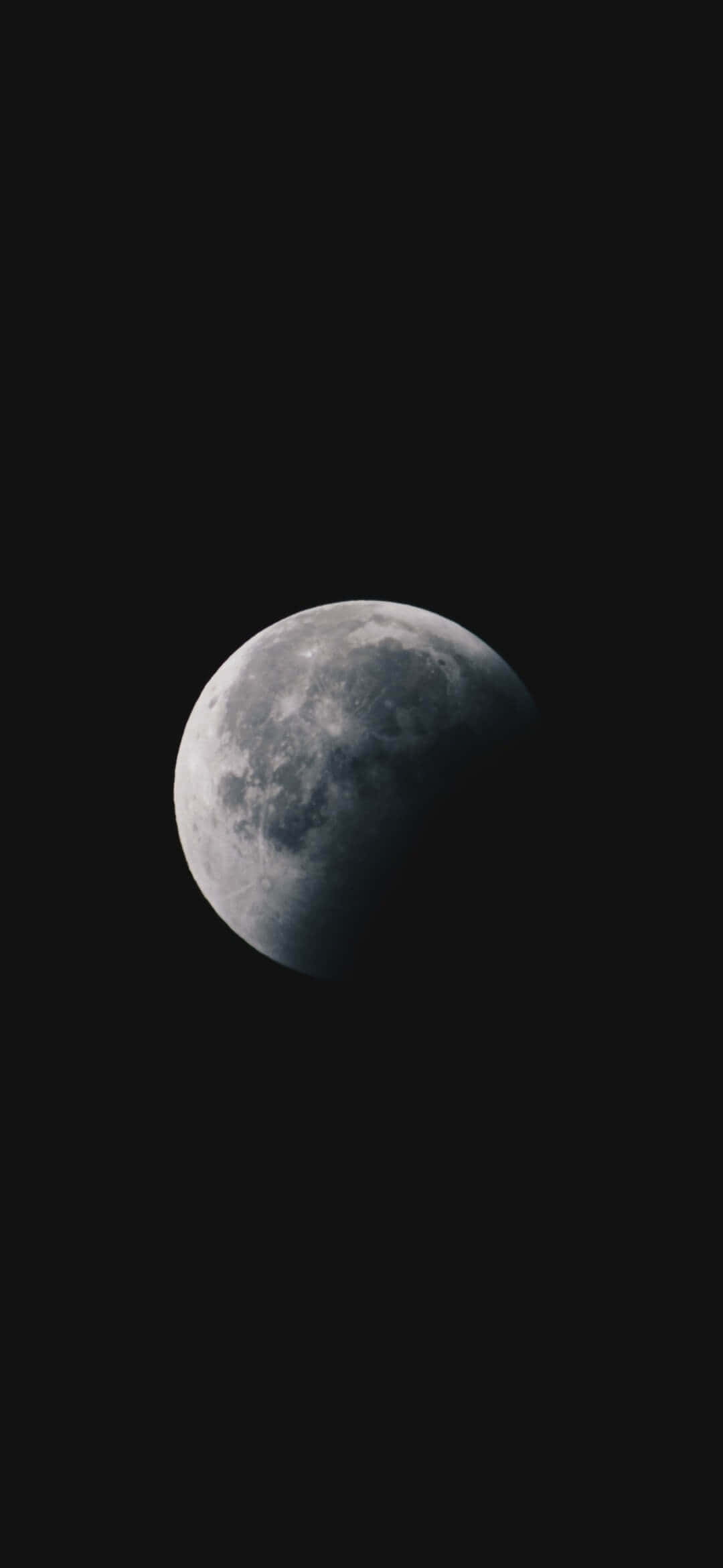 1080x2340 4K Luna galaxia oscura arte digital Fondos de pantalla