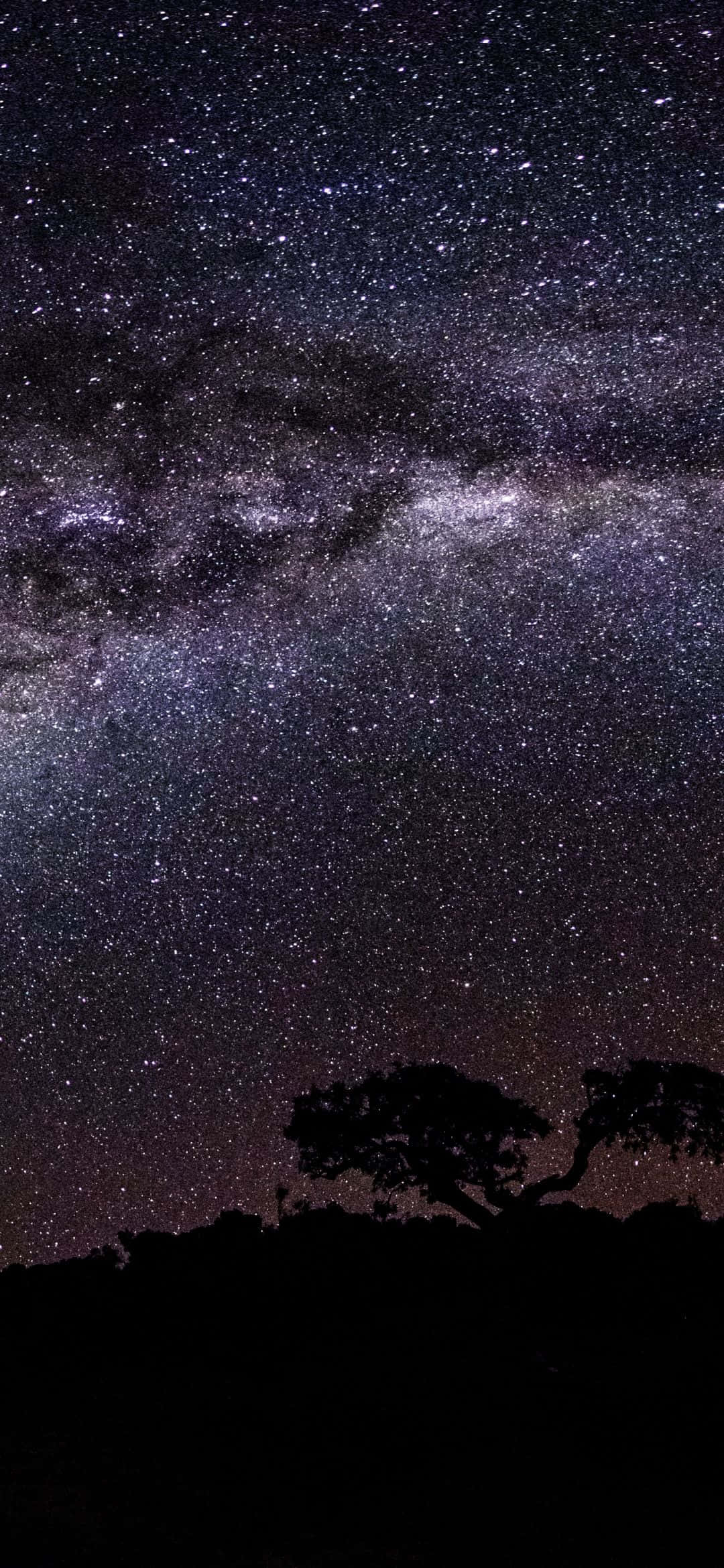1080x2340 4K Vía Láctea Cielo Nocturno Fondos de pantalla