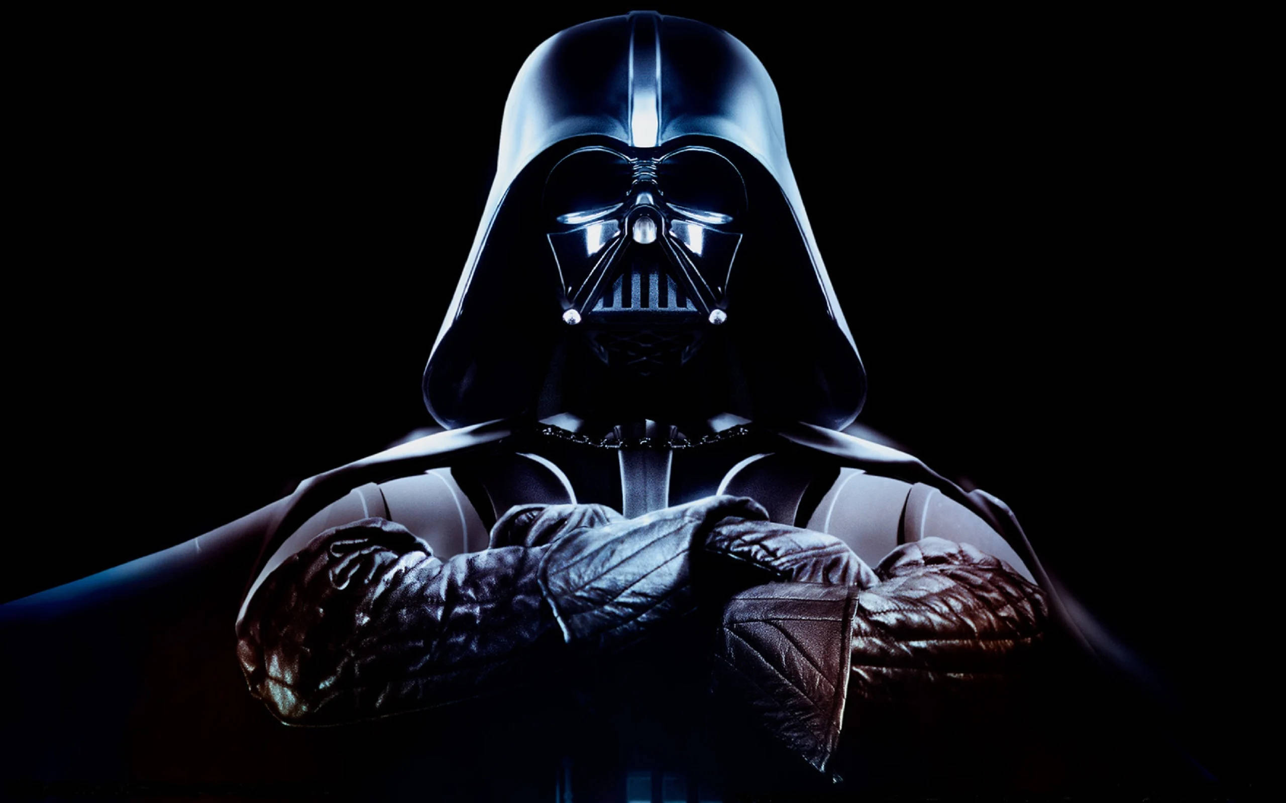 2560x1600 Star Wars Darth Vader en Negro Fondos de pantalla