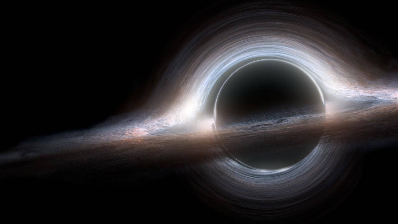 4K Agujero Negro Horizonte de Sucesos Blanco Fondos de pantalla