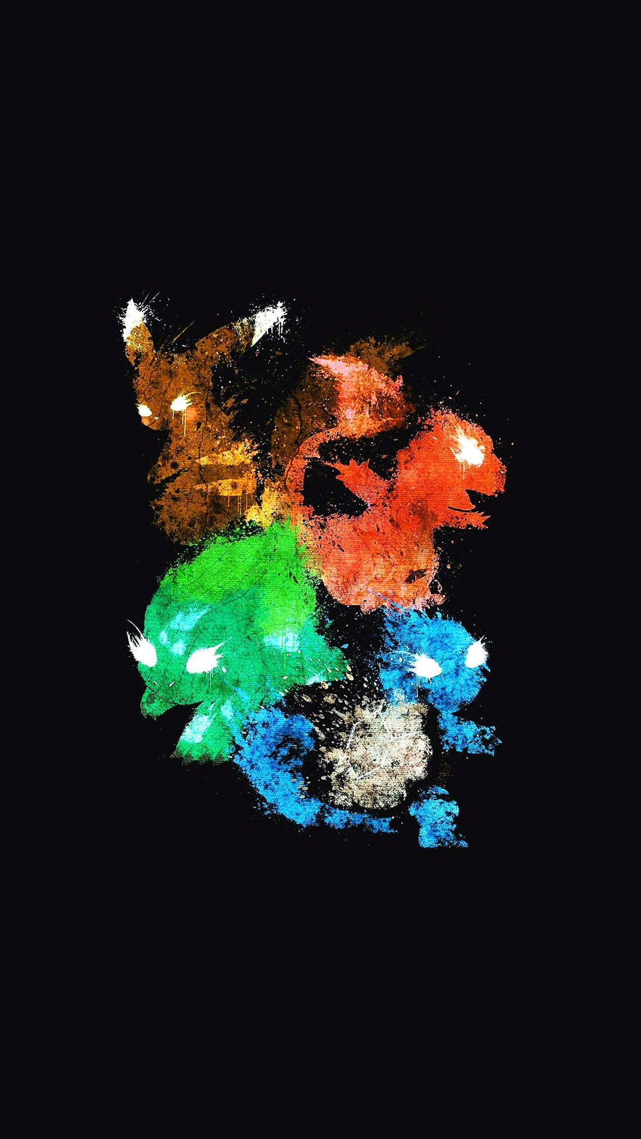 4K Android Pokemon Arte Abstracto Fondos de pantalla