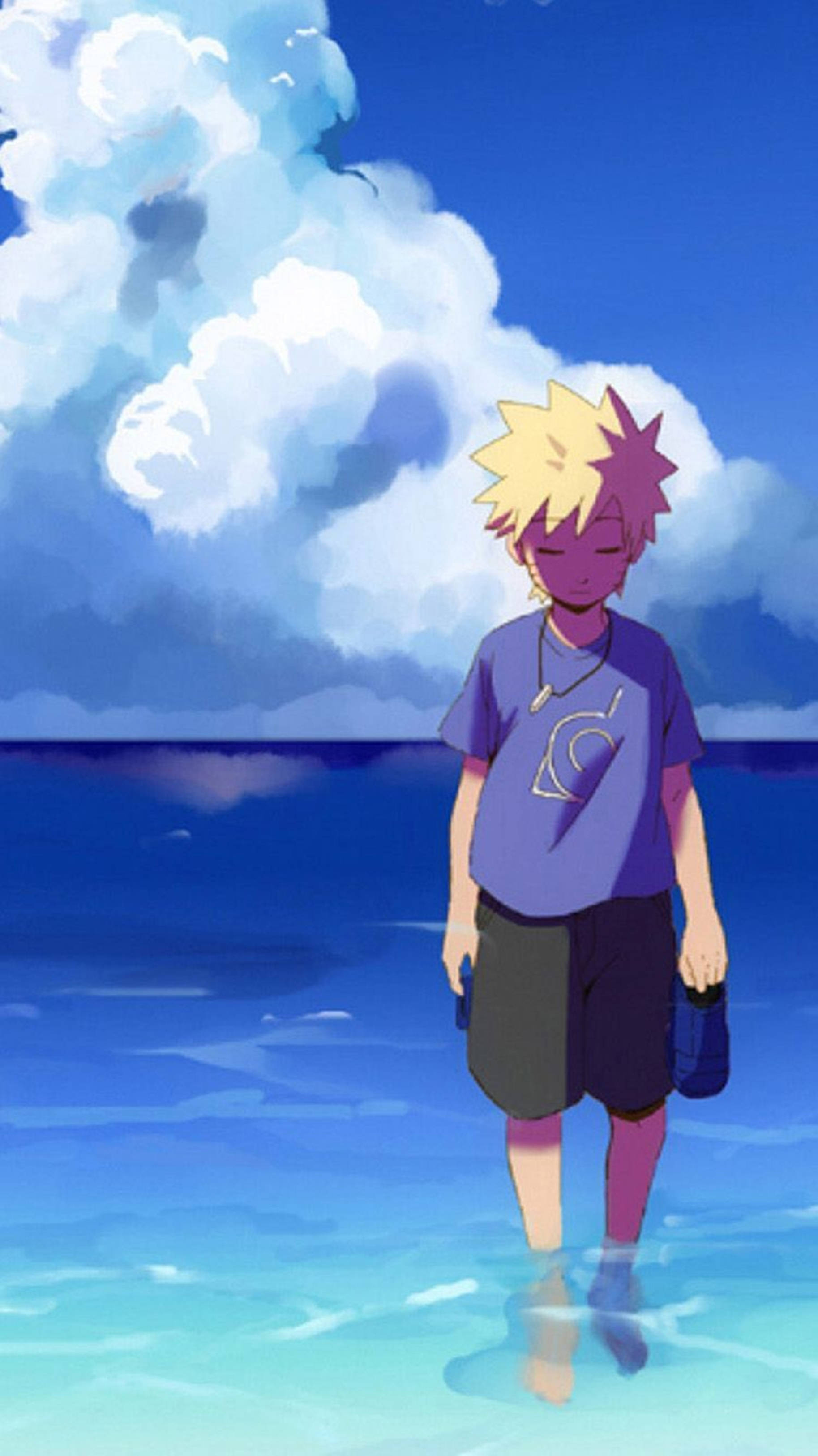 4K Anime iPhone Niño Uzumaki Naruto — 4K anime GIF Fondos de pantalla
