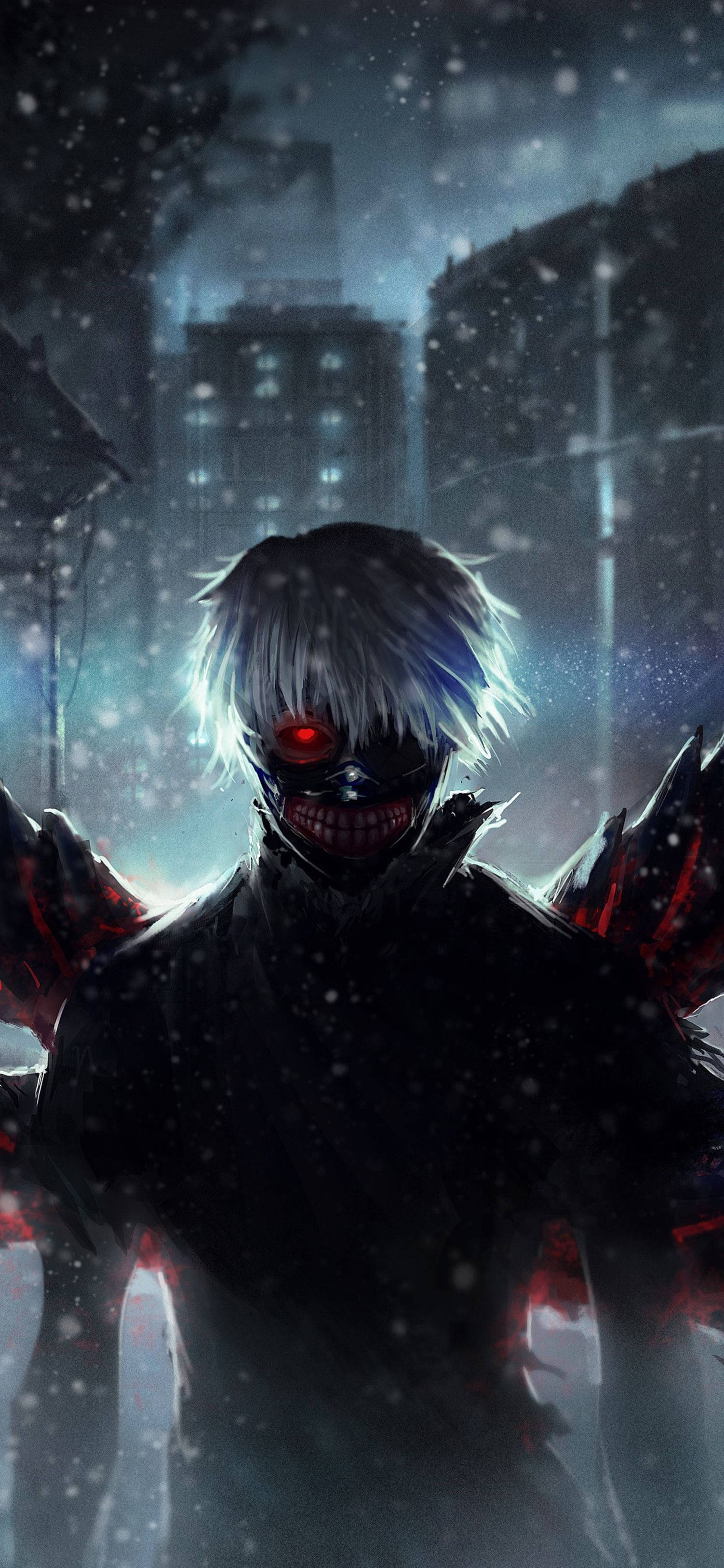 4K Anime iPhone Tokyo Ghoul Ken Oscuro Fondos de pantalla