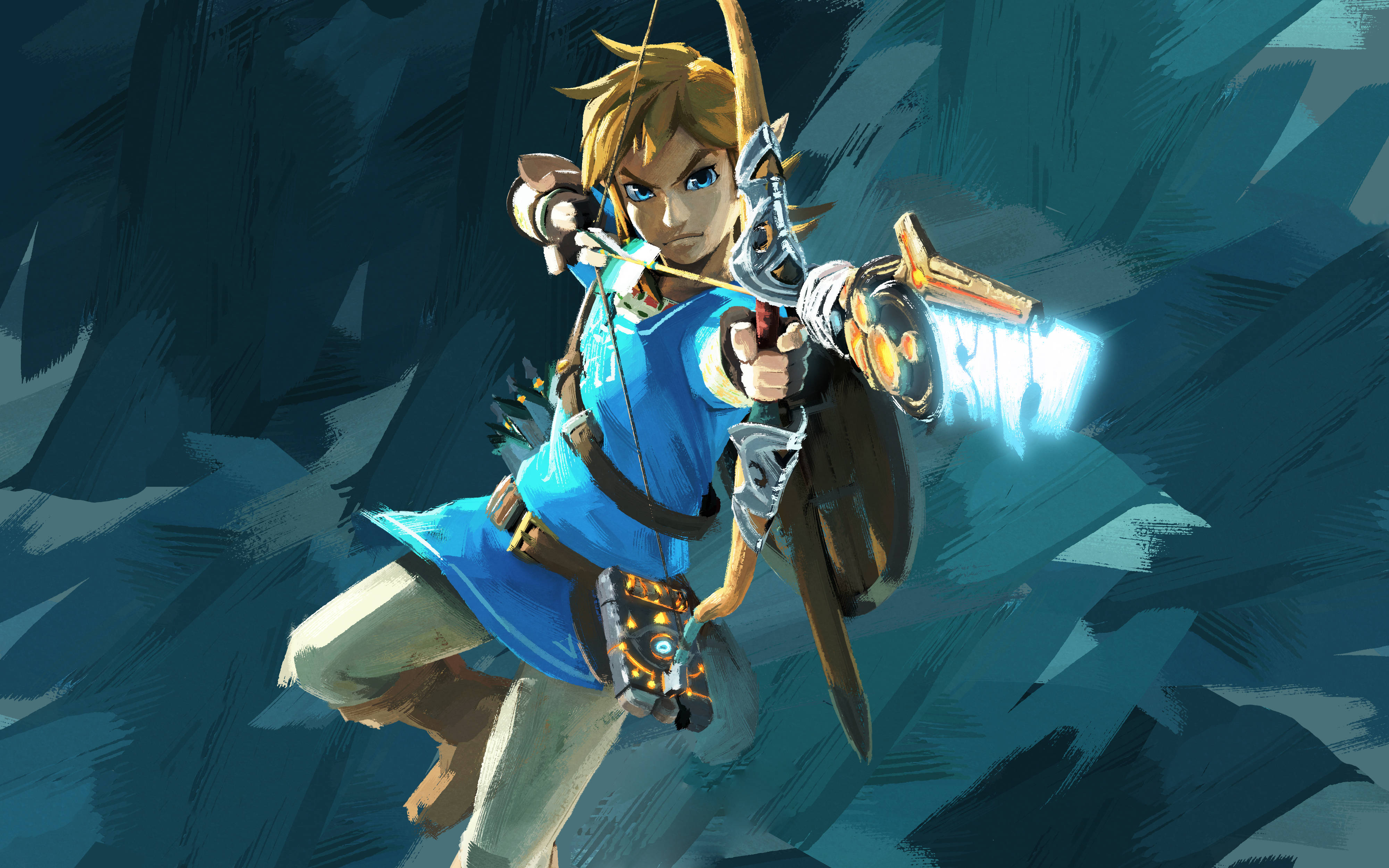 4K Gaming Fondo de Teléfono Link Breath of the Wild Fondos de pantalla
