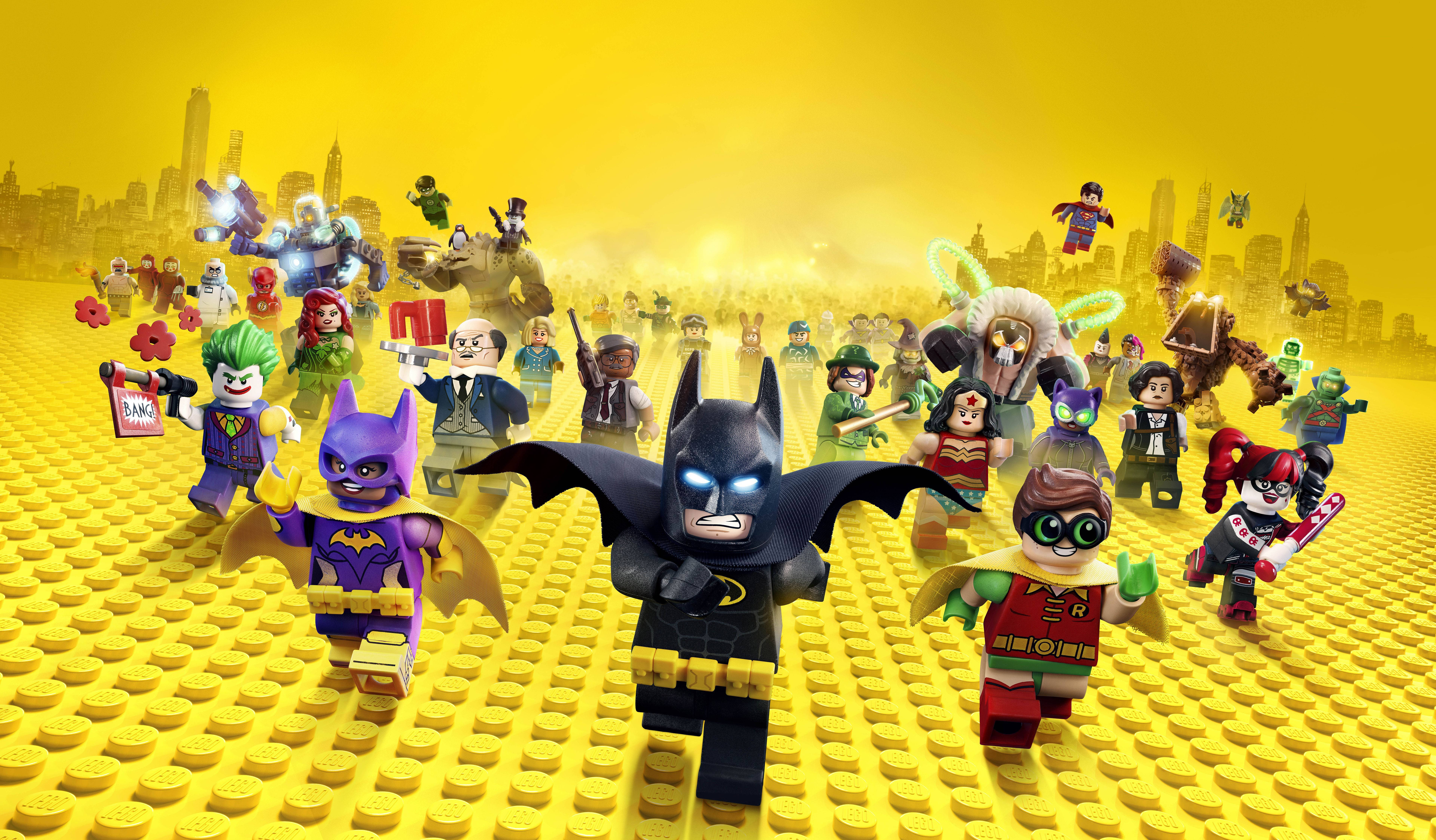 4K LEGO Batman y Amigos Fondos de pantalla