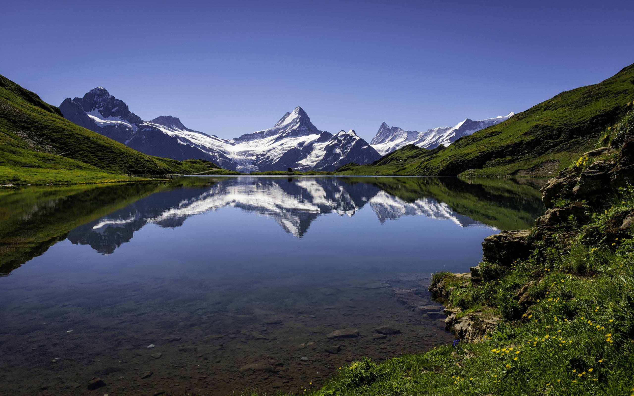 4K Naturaleza Lago Montaña Fondos de pantalla