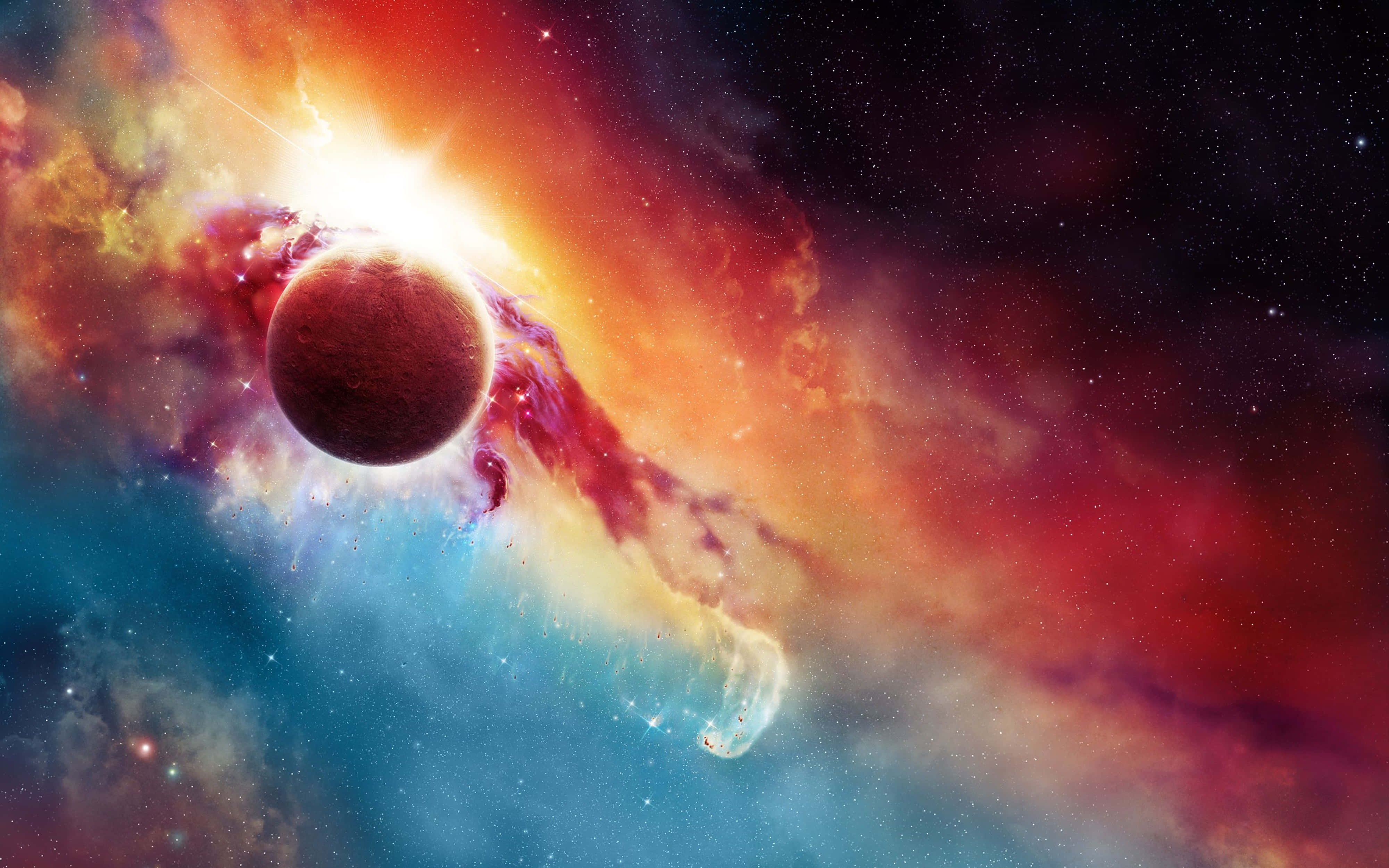 4K Nebulosa Colorida Nube del Universo Fondos de pantalla