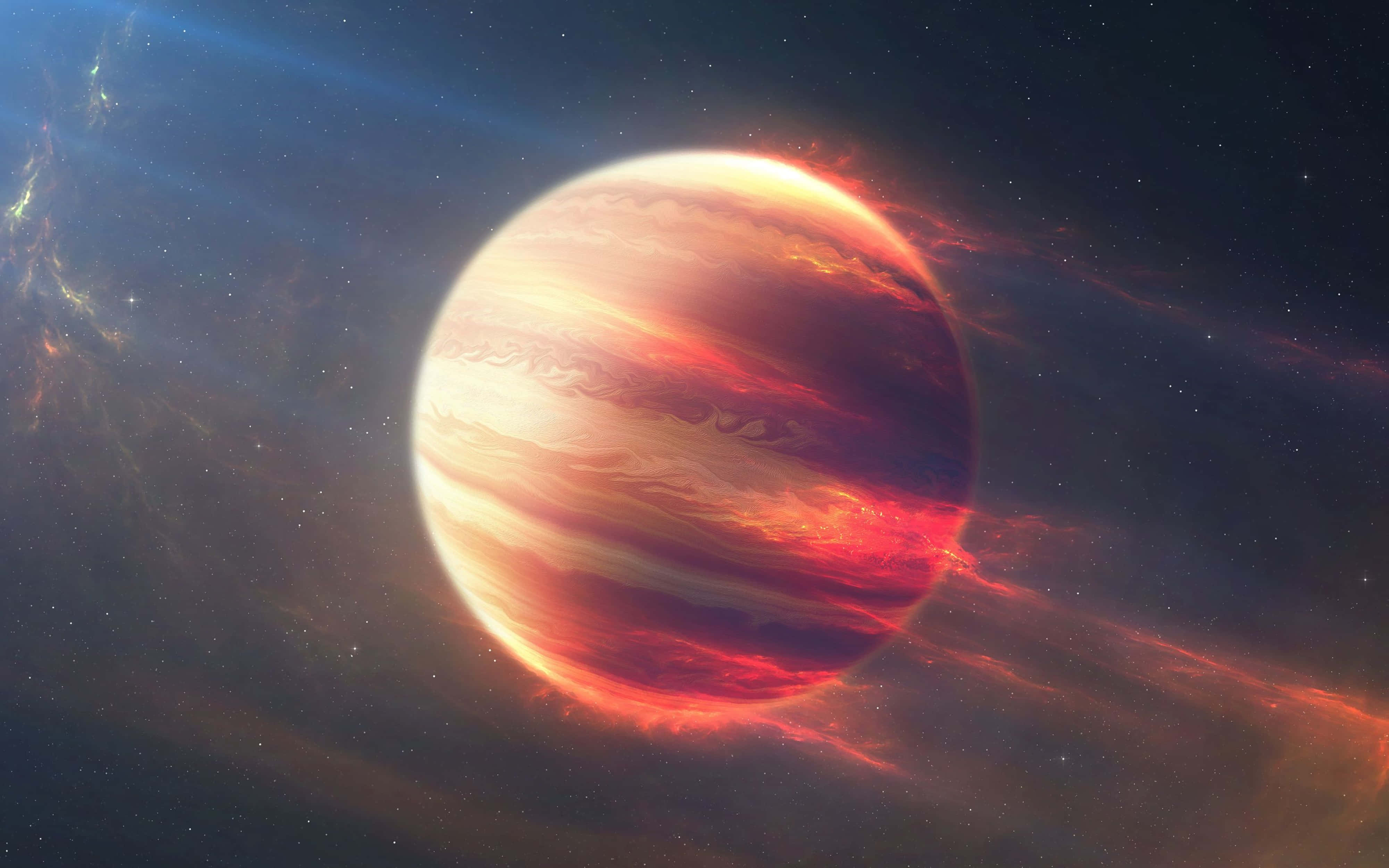4K Universo Júpiter Ardiente Fondos de pantalla