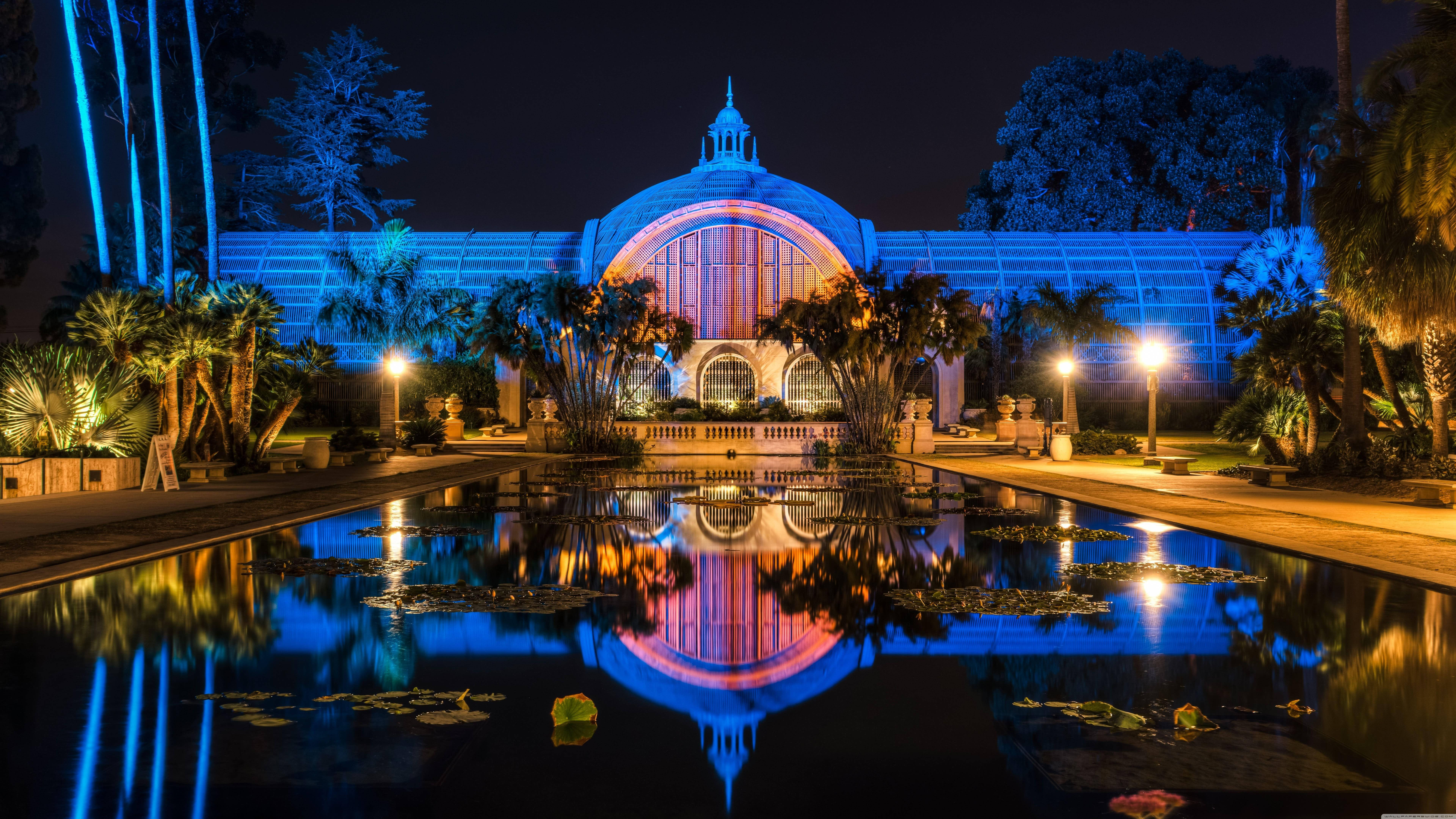 8K 7680x4320 Ultra HD Resolución de Escritorio Balboa Park Fondos de pantalla
