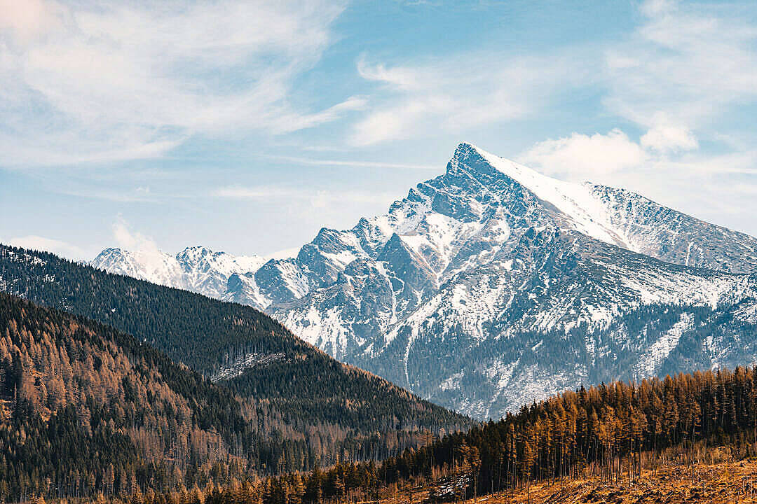 8K Ultra HD Kriváň Montañas Tatra Fondos de pantalla