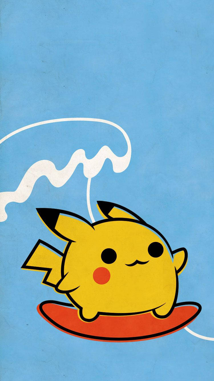 ¡A surfear! ¡Pikachu cabalga las olas! Fondos de pantalla