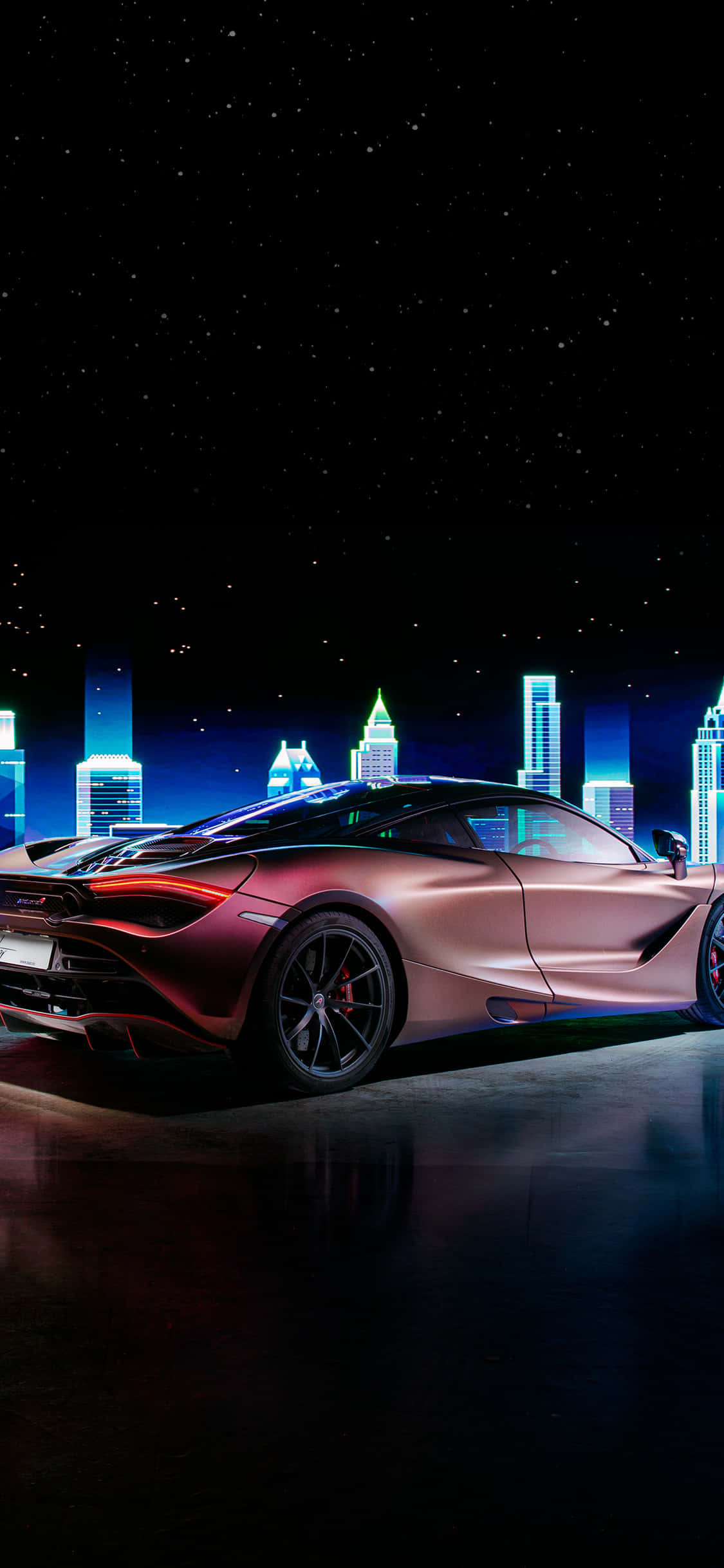 A toda velocidad en un McLaren 720s con iPhone Xs Fondos de pantalla