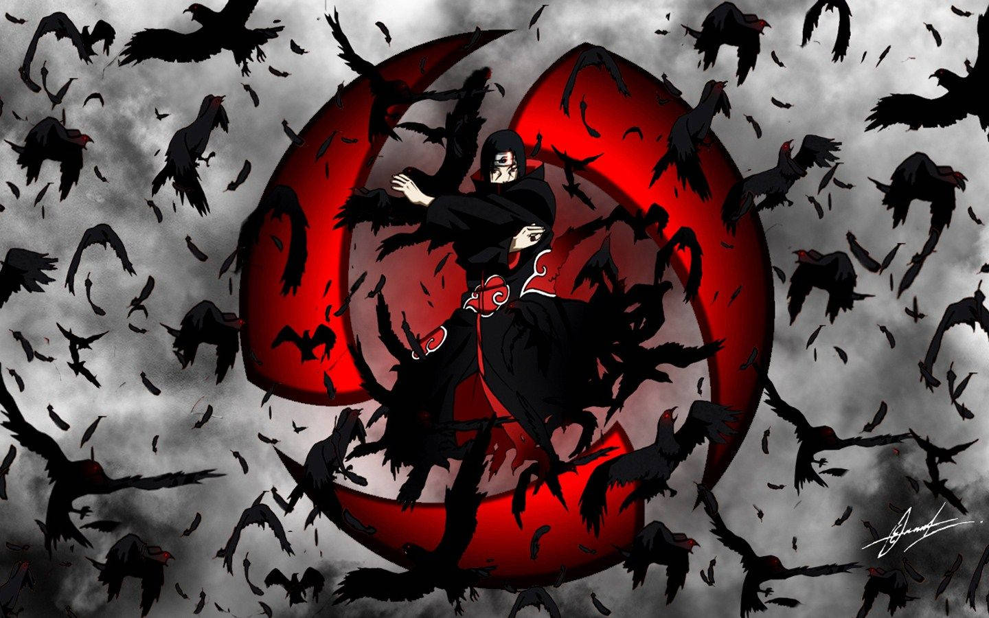 1440x900 la luz a veces puede confundirse con la oscuridad. Itachi
