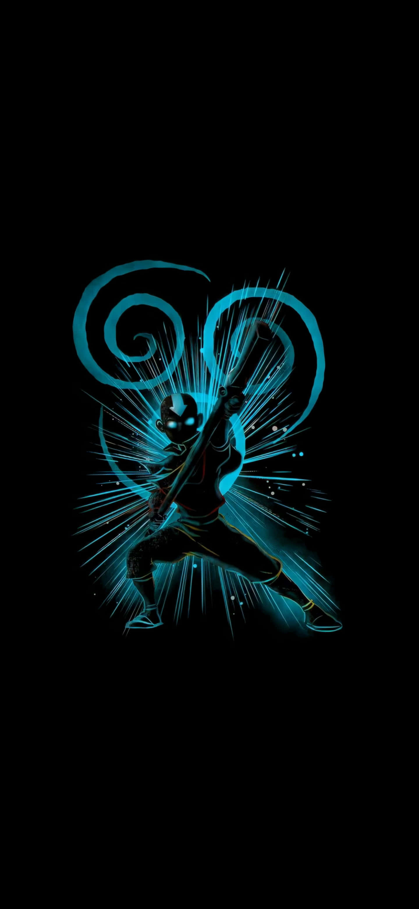 Aang, el Avatar, con sus amigos en la serie animada Avatar: La Leyenda de Aang Fondos de pantalla