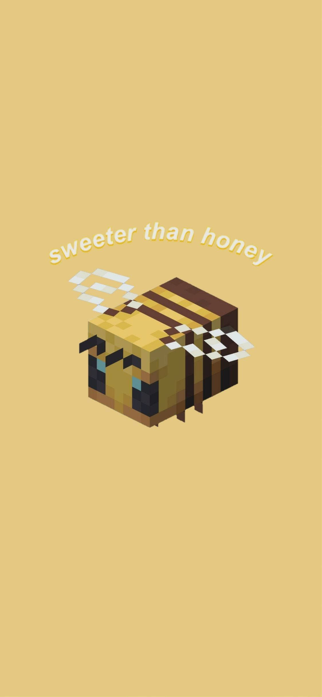 Abeja Minecraft Más Dulce Que la Miel Fondos de pantalla