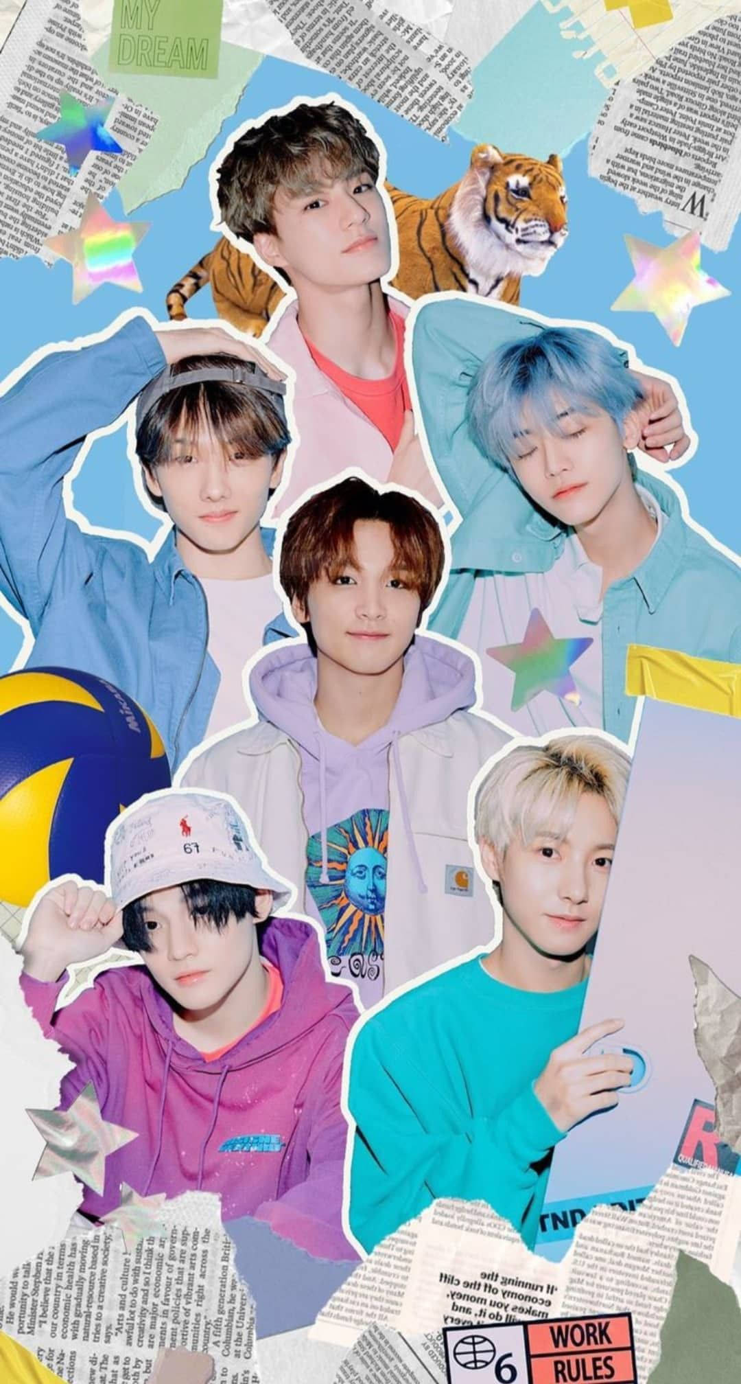 Abraza el Estilo Estético Indie Kid con Influencia del Kpop de NCT Fondos de pantalla