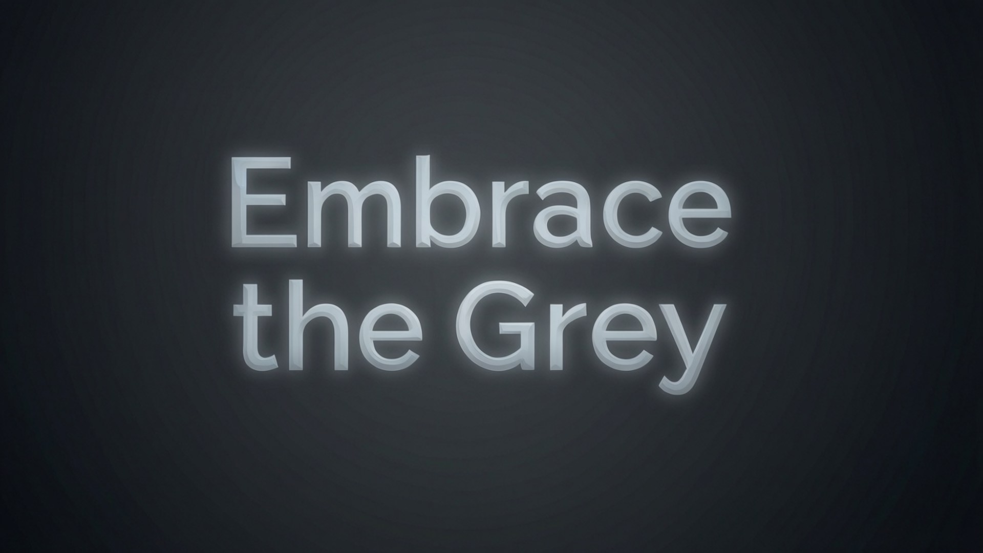 Abraza el Gris Cita Fondos de pantalla