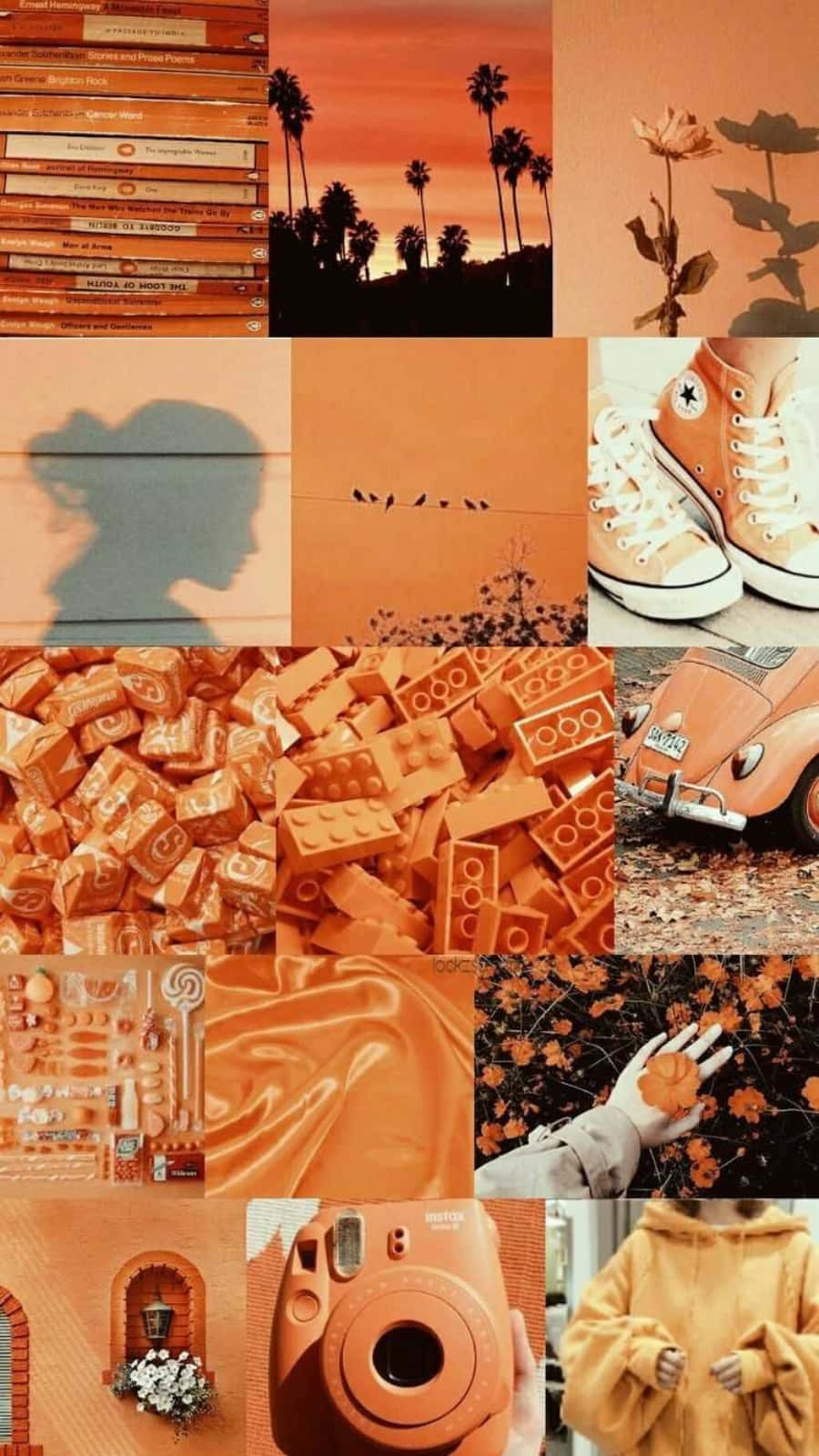 Abraza la belleza del naranja. Fondos de pantalla