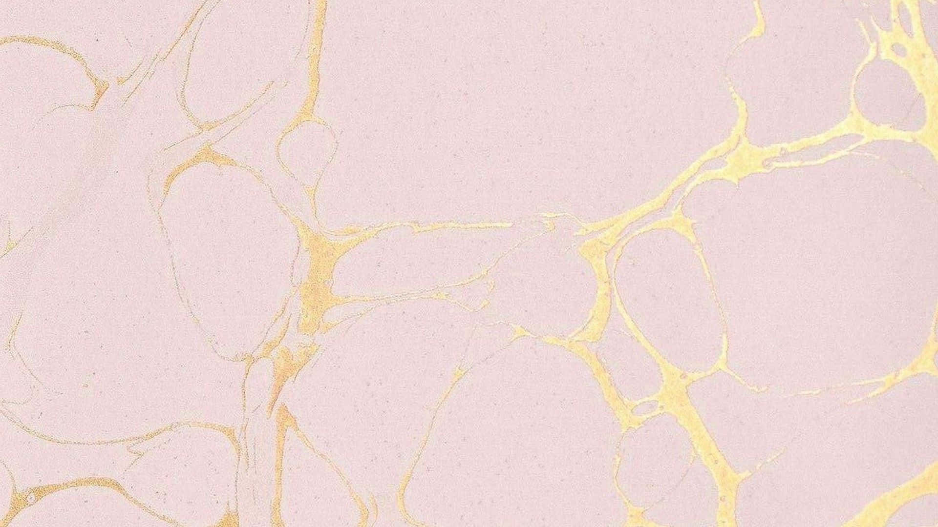 Abraza la belleza del oro rosa con este fondo estético Fondos de pantalla