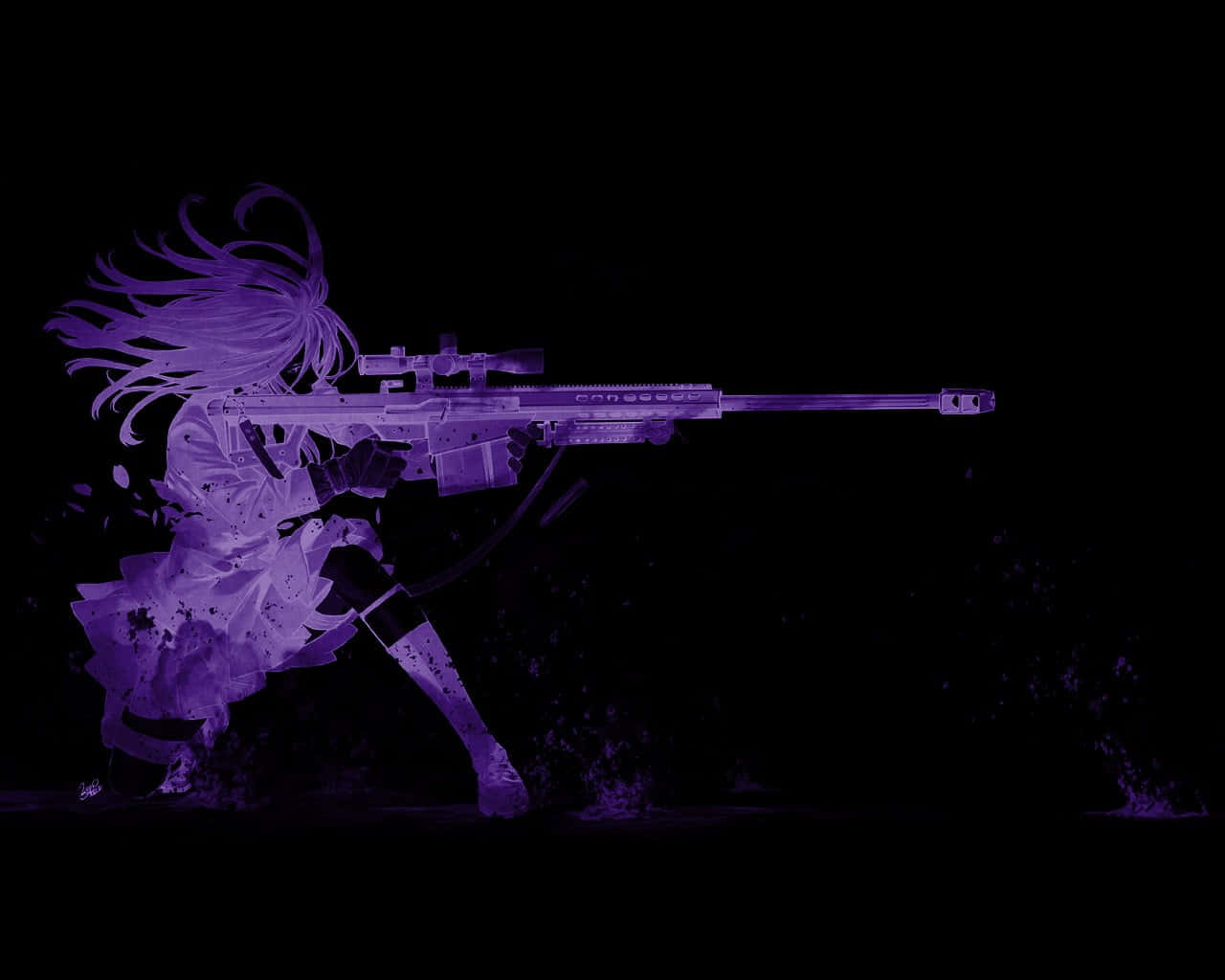 Abraza la belleza del púrpura oscuro con este fondo de pantalla estético. Fondos de pantalla