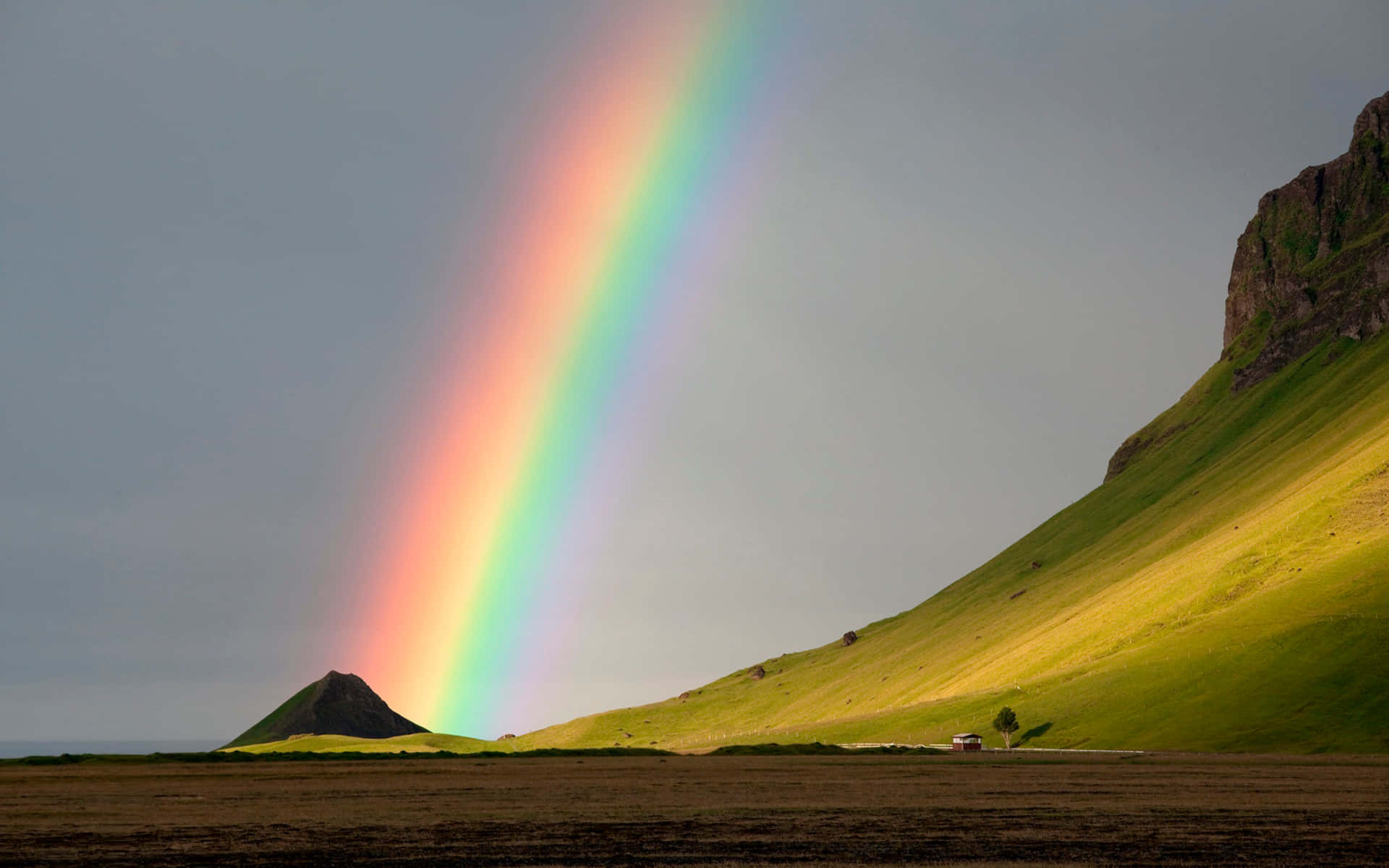 Abraza los colores vibrantes de un impresionante fondo estético arcoíris Fondos de pantalla