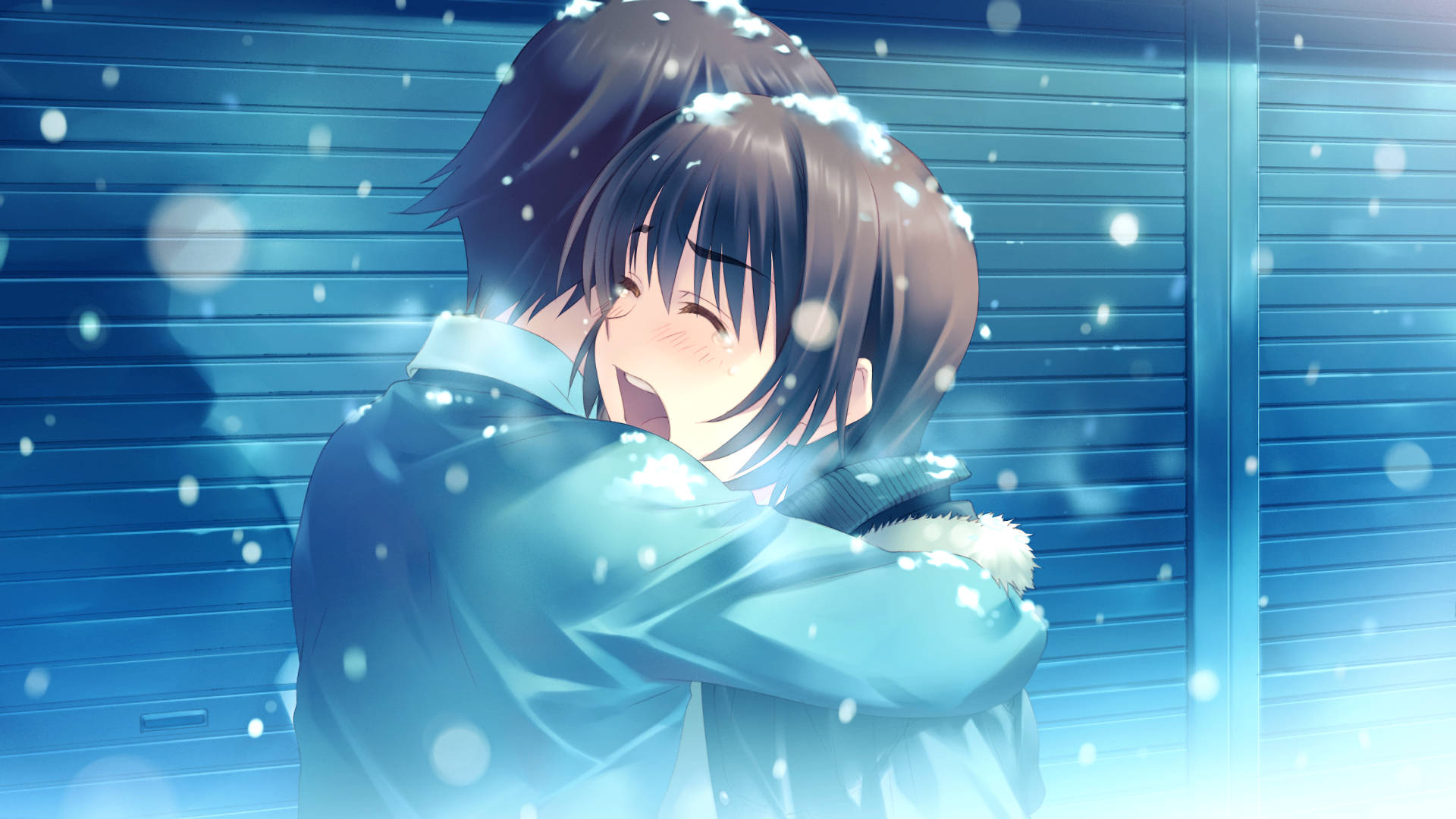 Abrazo Anime White Album 2 Fondos de pantalla