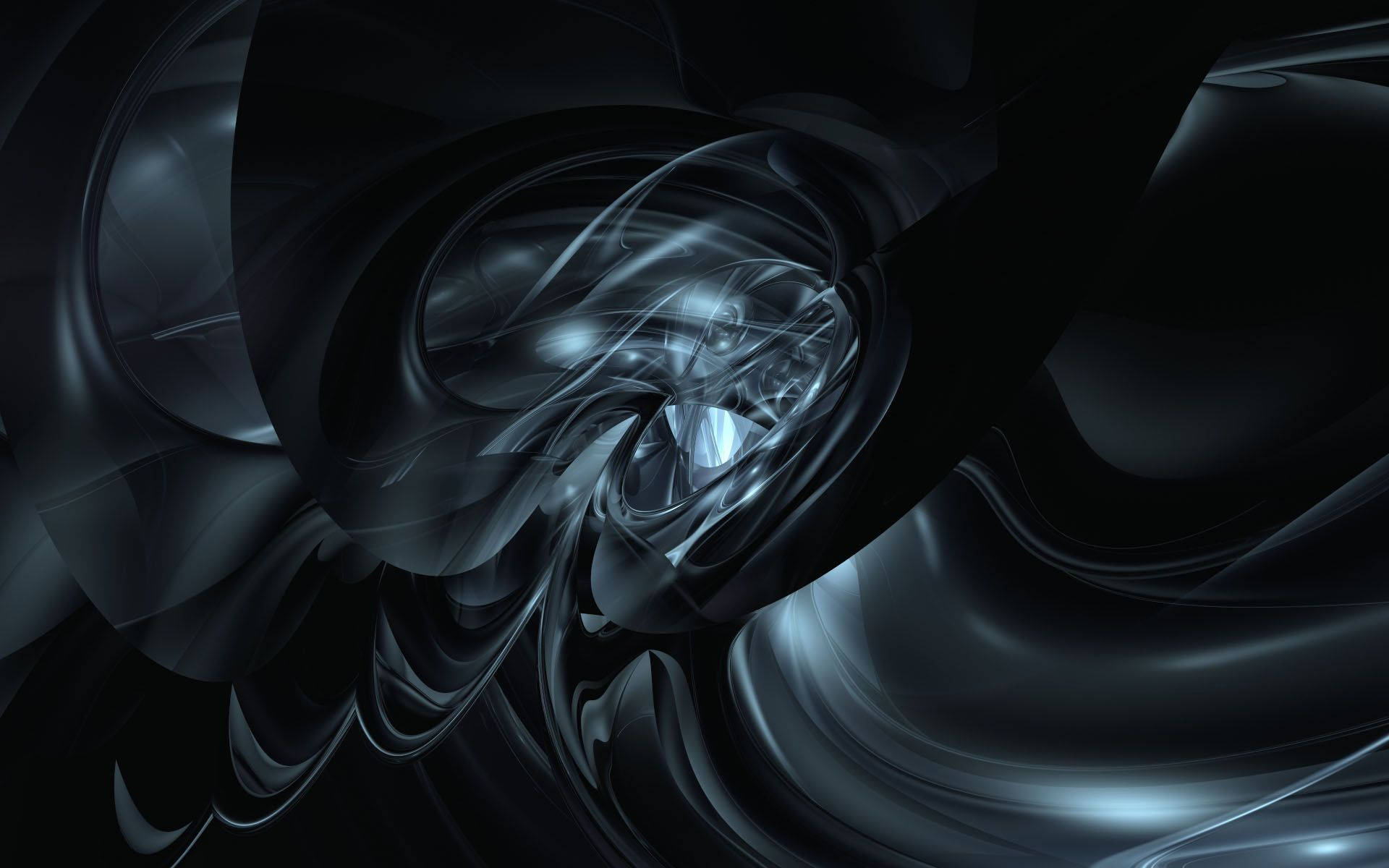Abstracto Negro 3D Fondos de pantalla