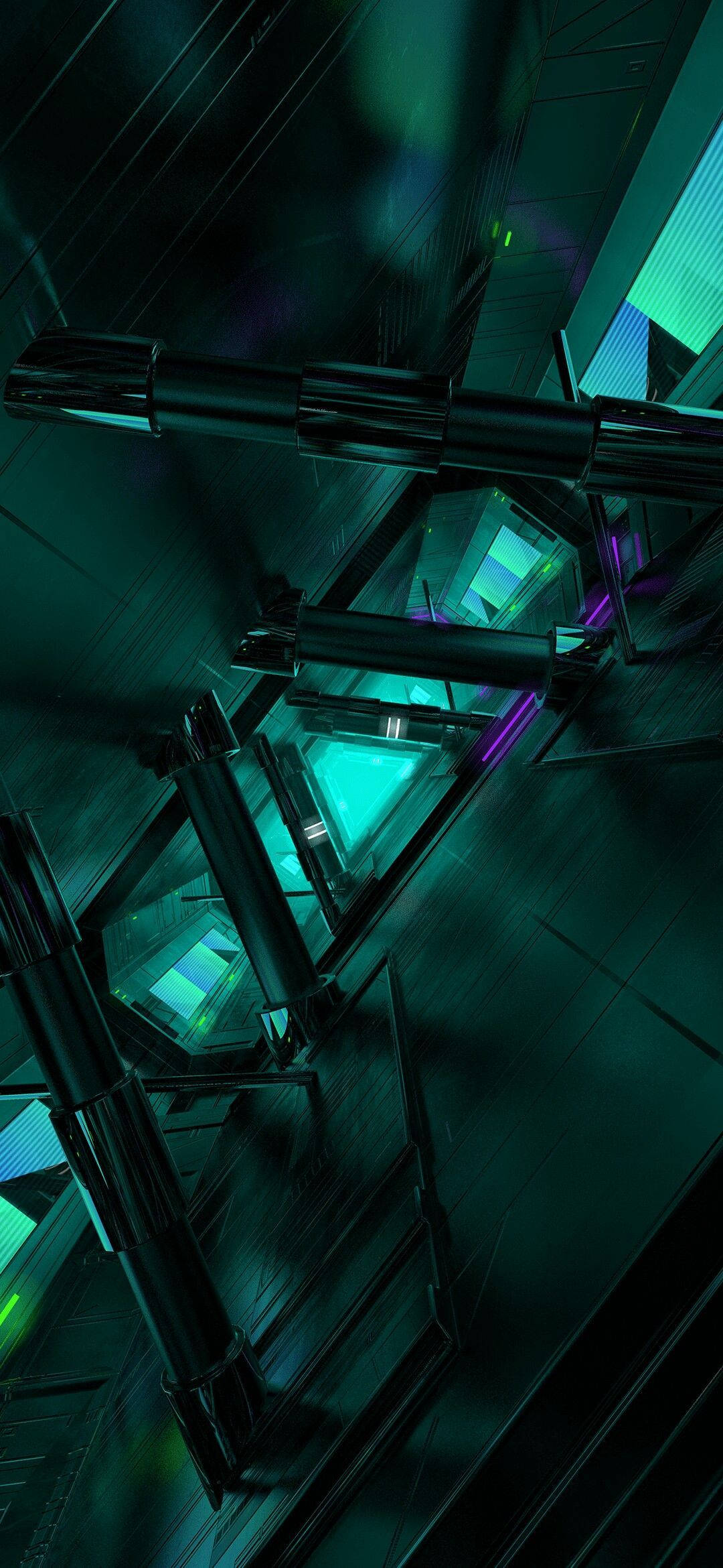 Abstracto verde Asus ROG Phone Fondos de pantalla