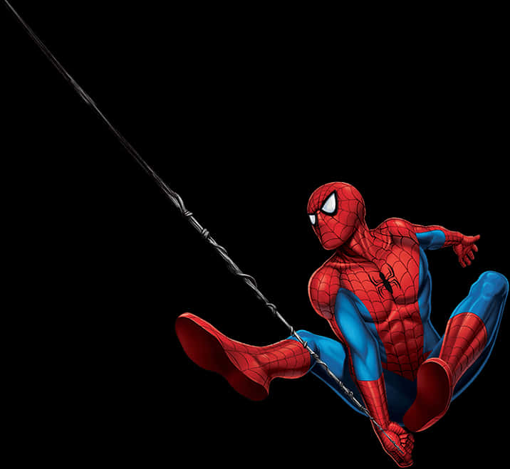 Acción de Spiderman Balanceándose Fondos de pantalla