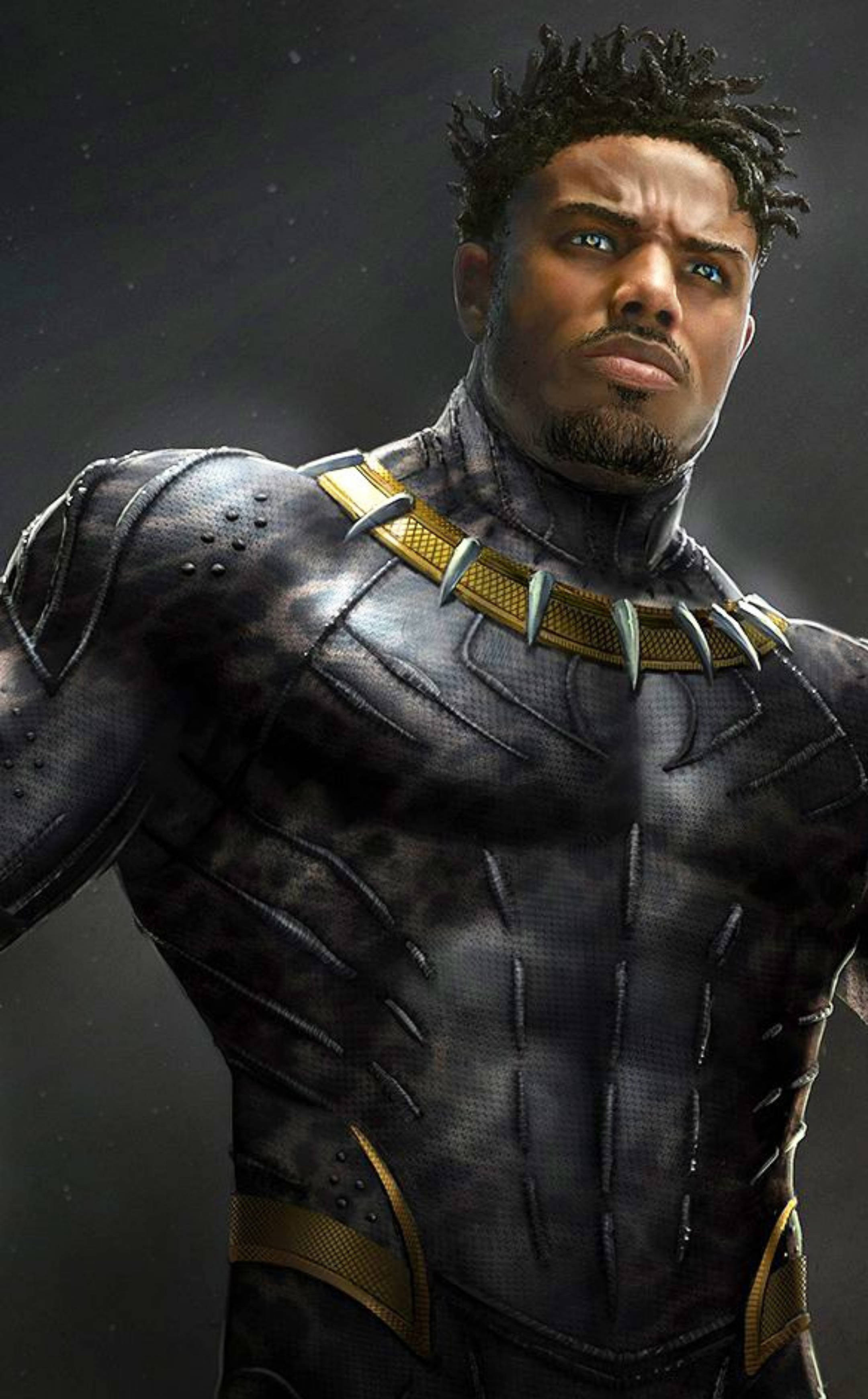 Actor Michael B. Jordan como Killmonger Fondos de pantalla