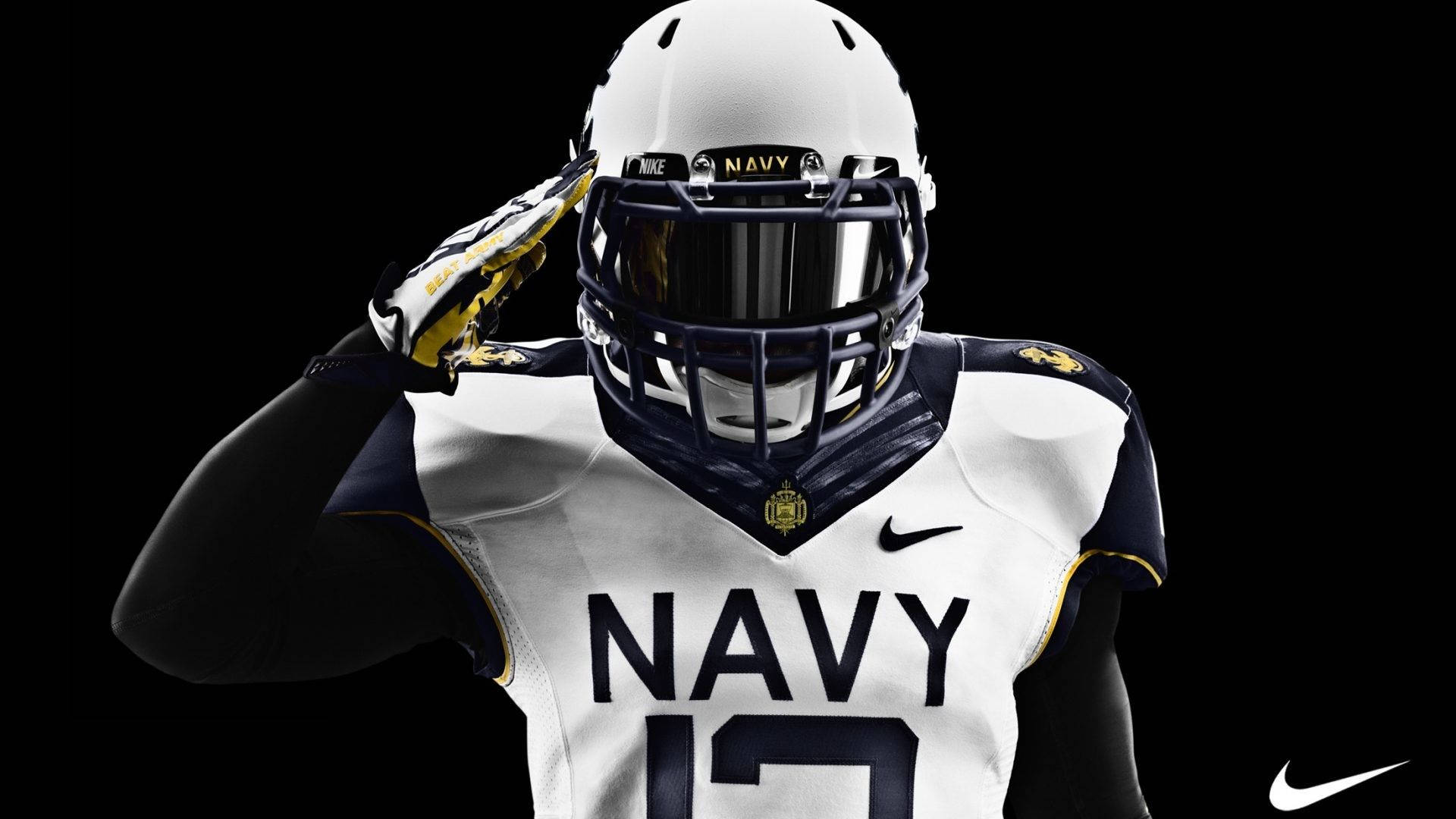 Actuaciones Vibrantes de los Navy Midshipmen Hacen un Espectáculo Espectacular de Fútbol Americano Universitario Fondos de pantalla