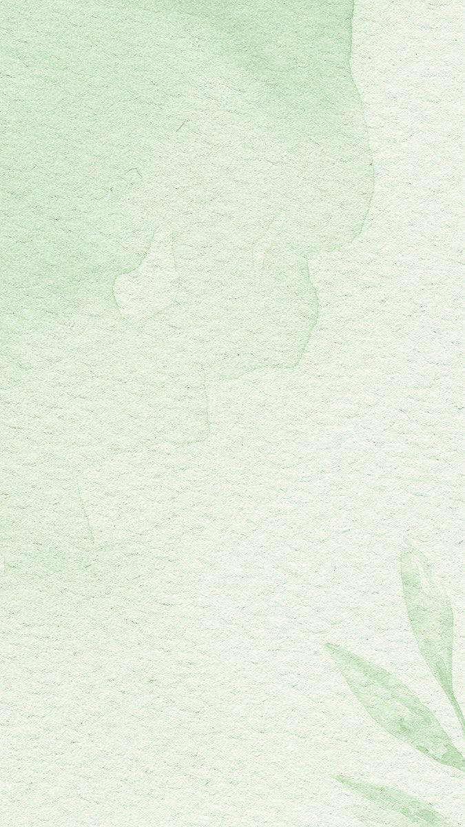 Acuarela suave en verde claro estético Fondos de pantalla