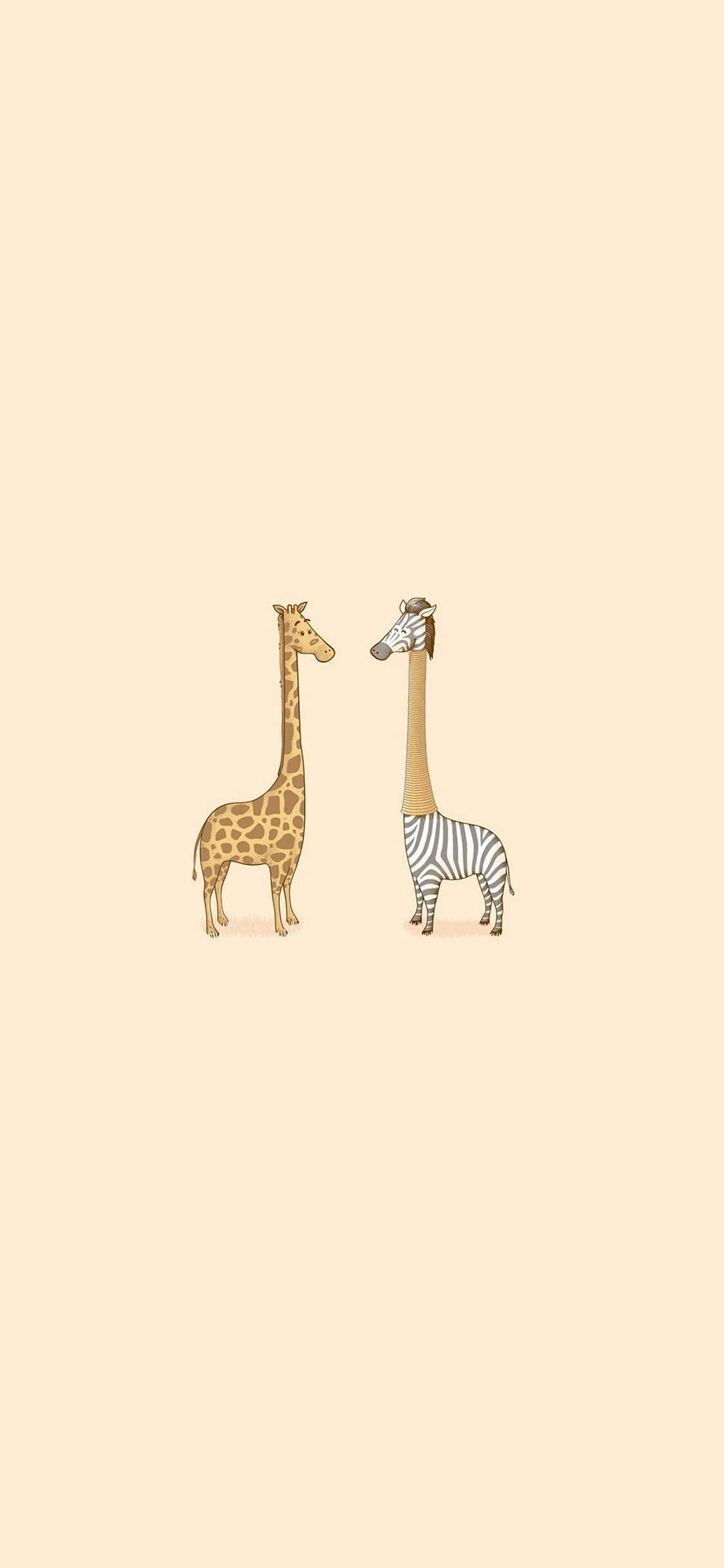 "¡Acurrúcate con este adorable fondo de pantalla de animal para iPhone!" Fondos de pantalla