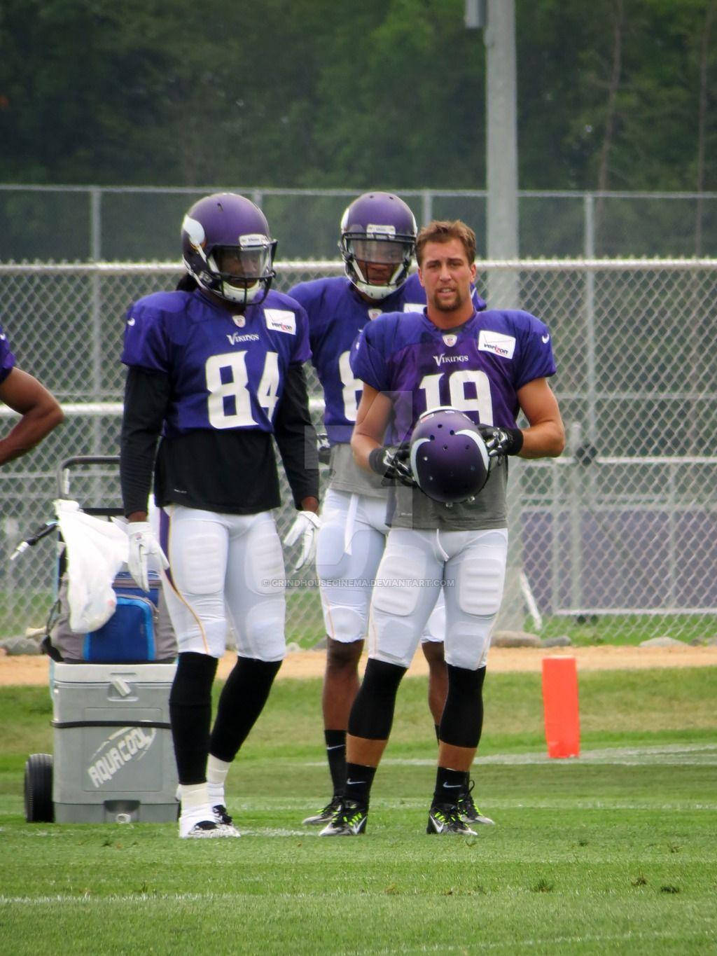 Adam Thielen Calentamiento Previo al Juego Fondos de pantalla