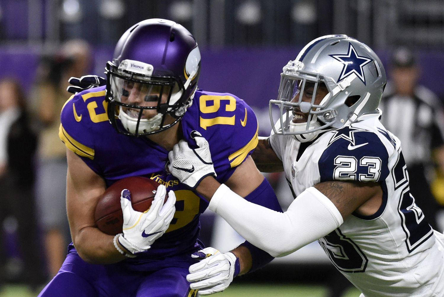 Adam Thielen Poderoso Receptor Abierto Fondos de pantalla