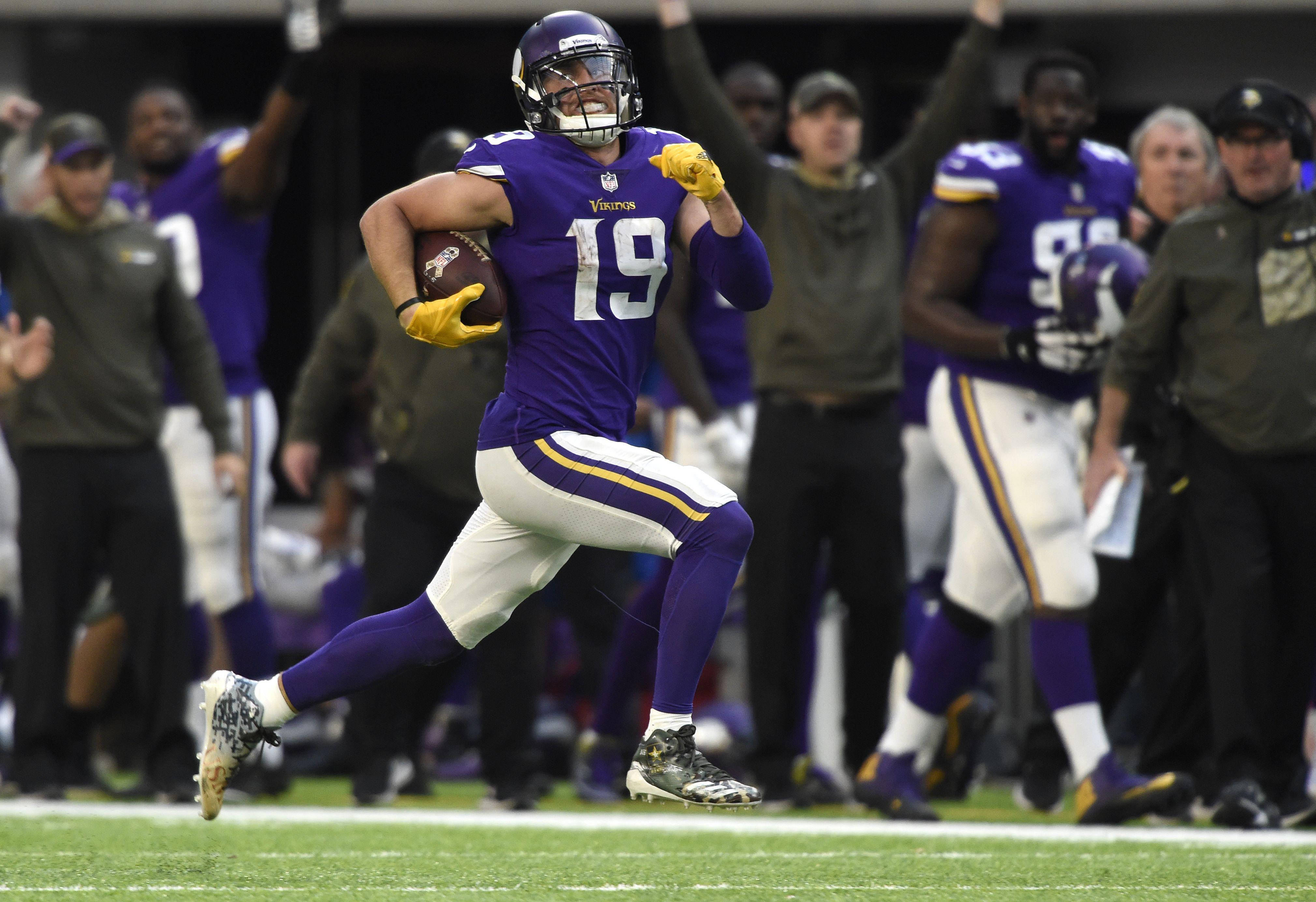 Adam Thielen receptor abierto Fondos de pantalla