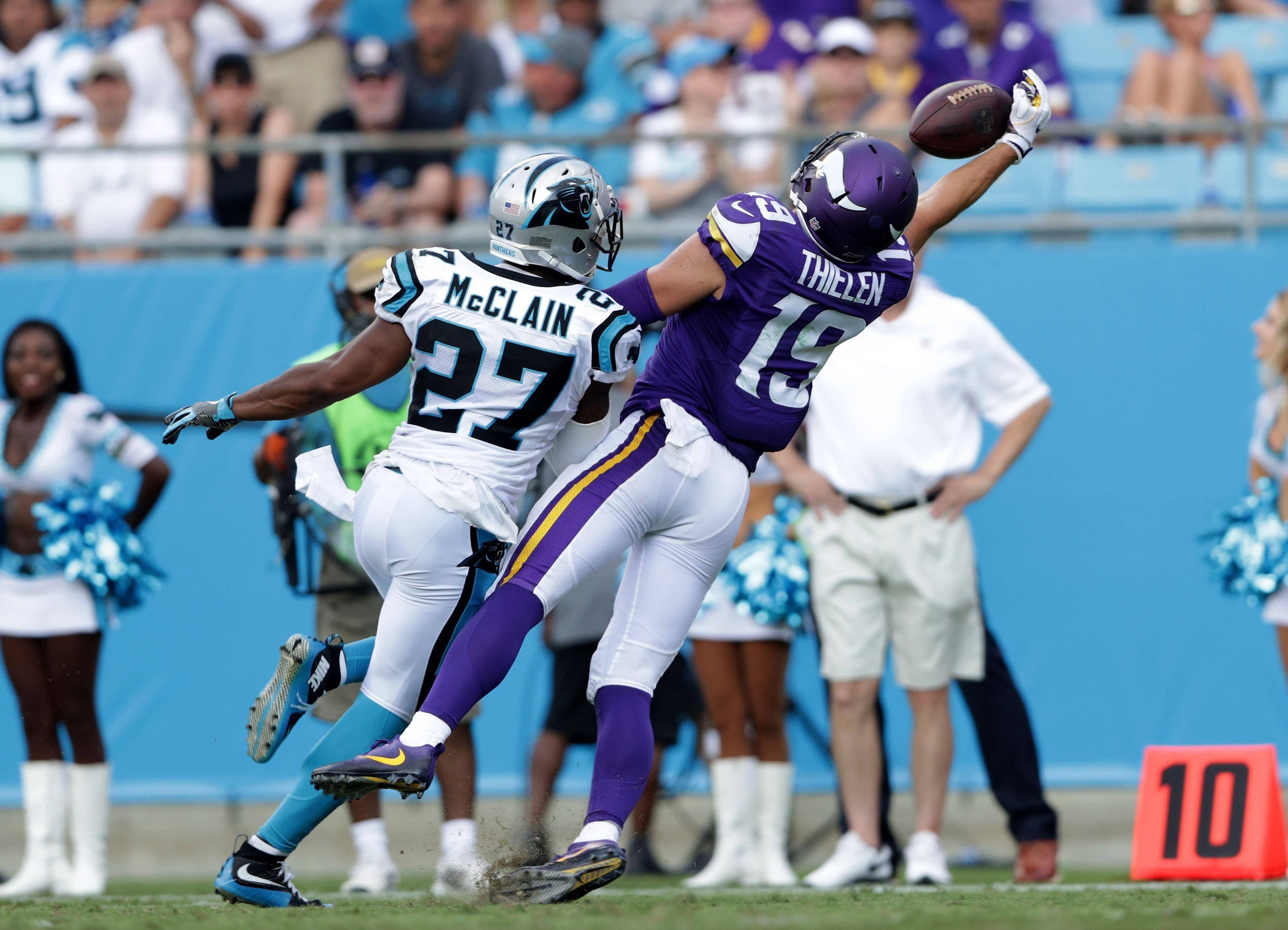 Adam Thielen Reflejos Increíbles Fondos de pantalla