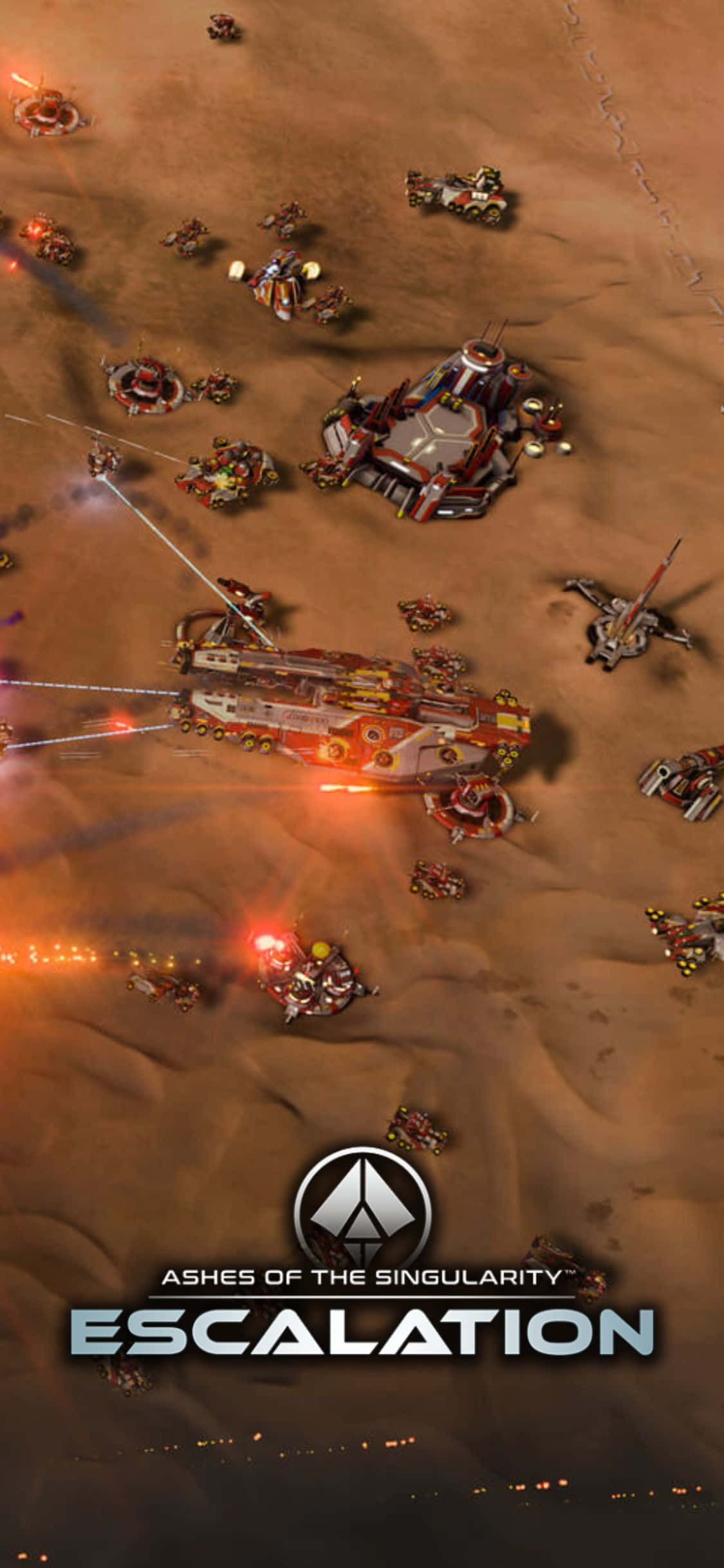 Adéntrate en el intenso mundo de alta tecnología de Ashes of the Singularity Escalation Fondos de pantalla