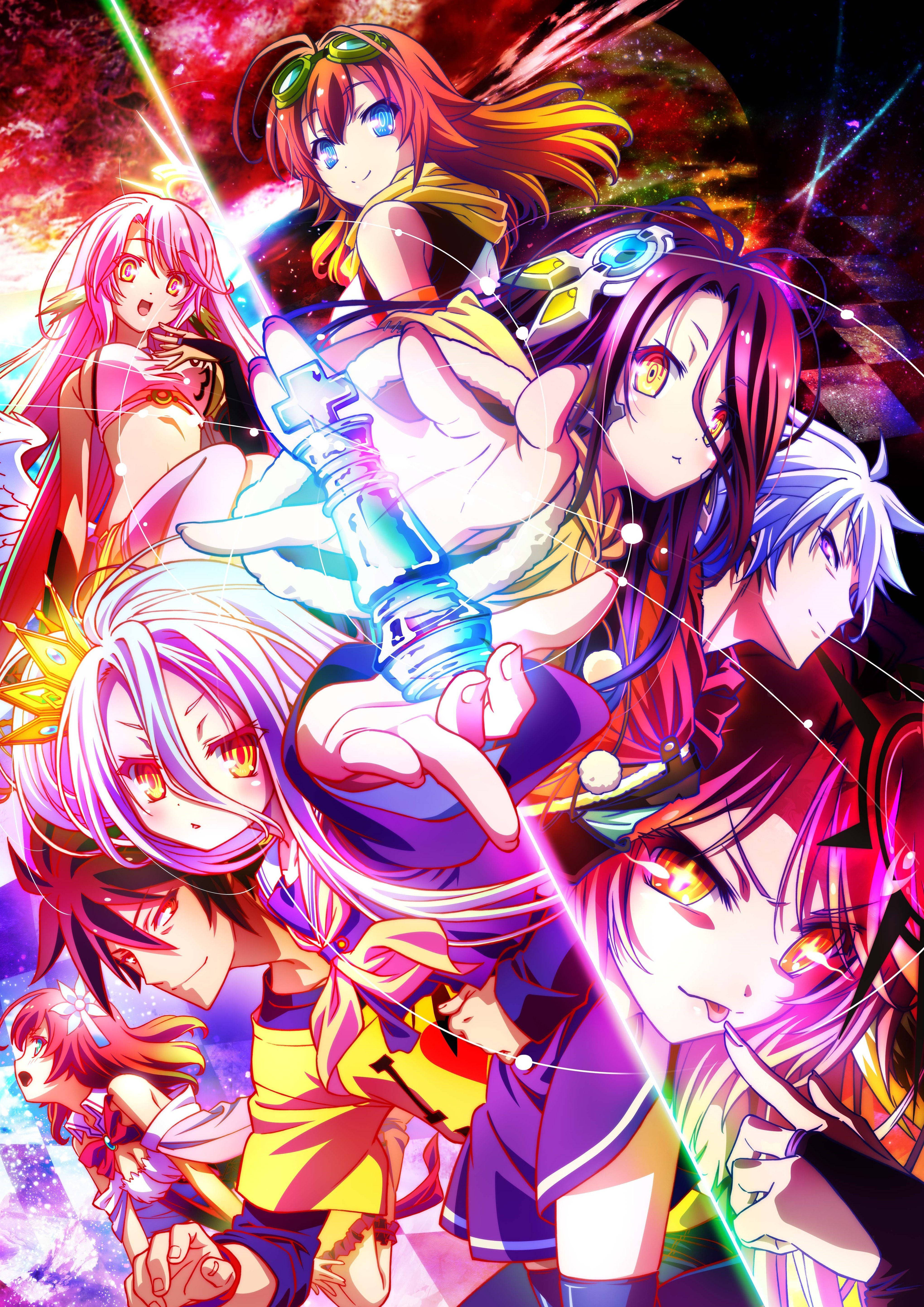 Adéntrate en un mundo de estrategia y aventura con la película No Game No Life: Zero! Fondos de pantalla