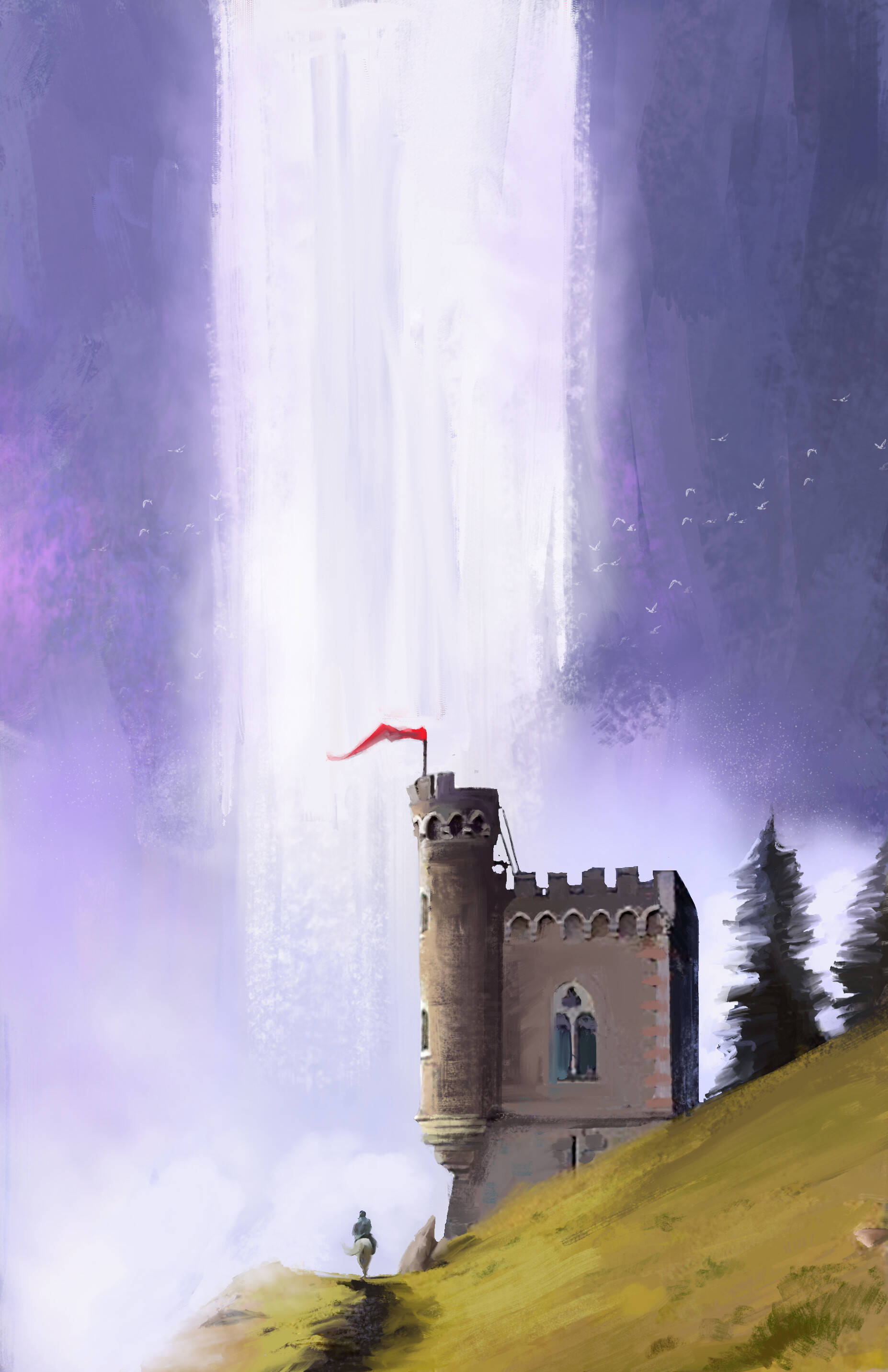 Adéntrate en un mundo de magia, descubre el encantador Castillo Errante Fondos de pantalla