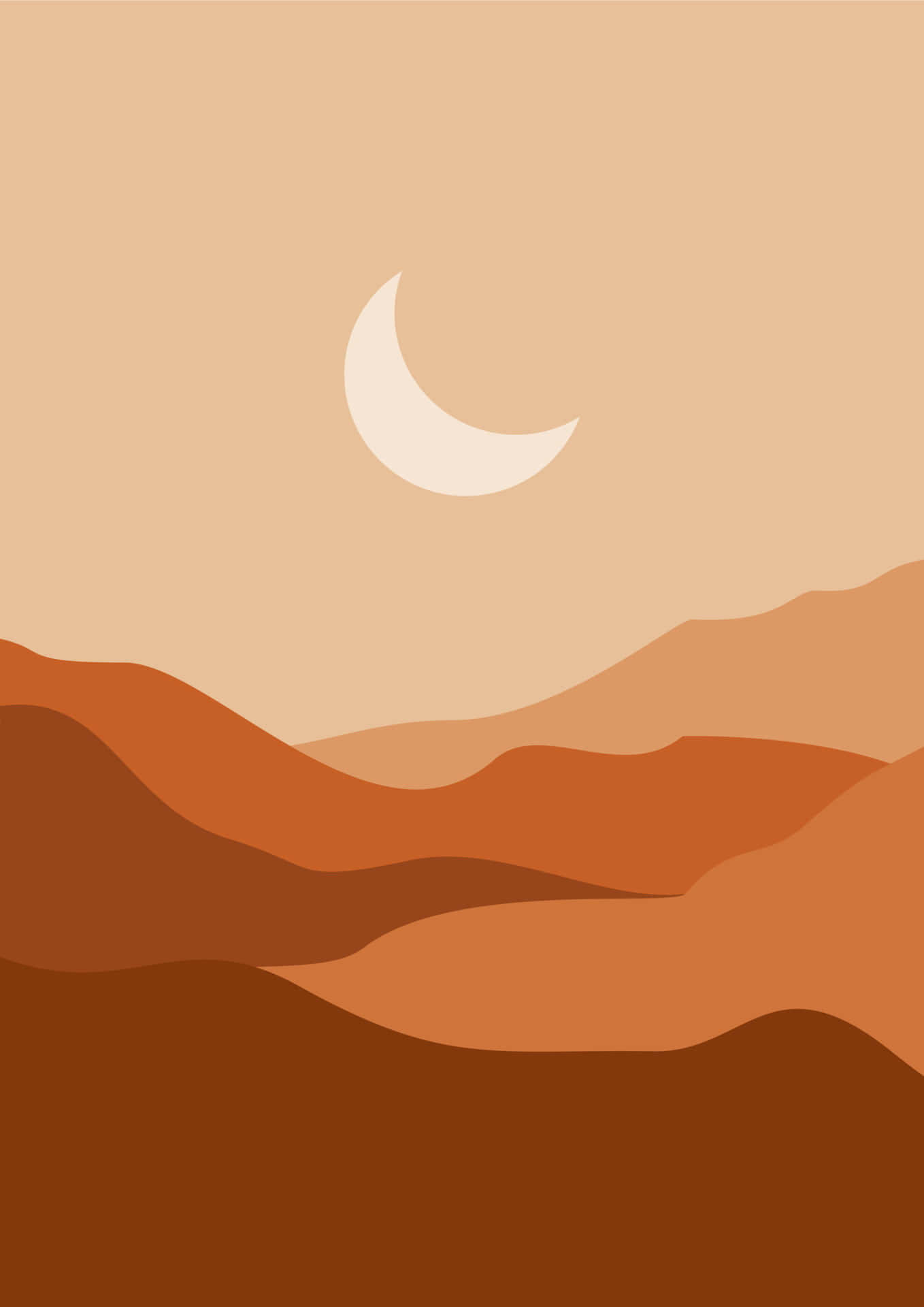 Adopta la Estética Naranja Brillante Fondos de pantalla