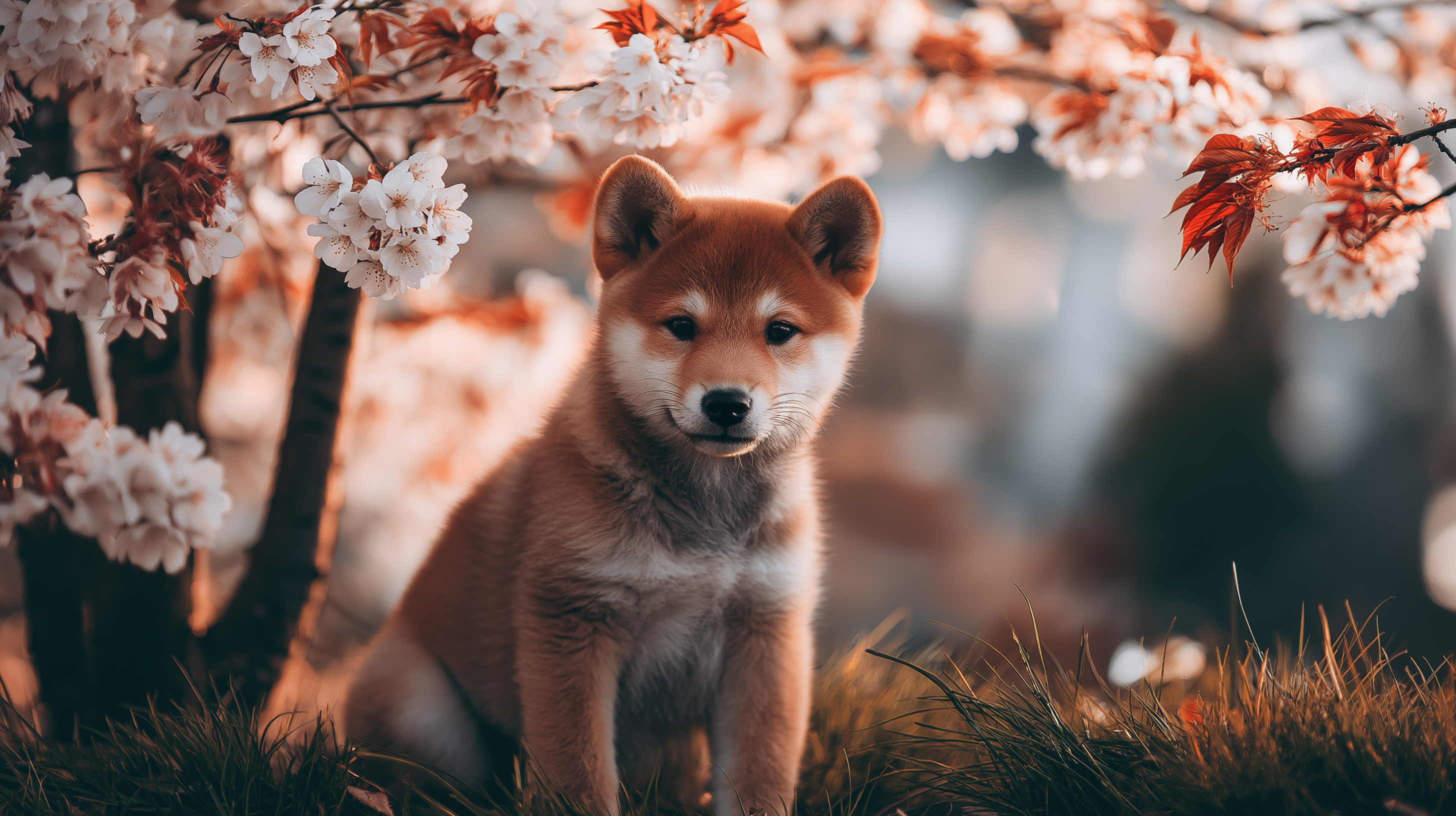 Adorable Cachorro Shiba Inu Fondos de pantalla