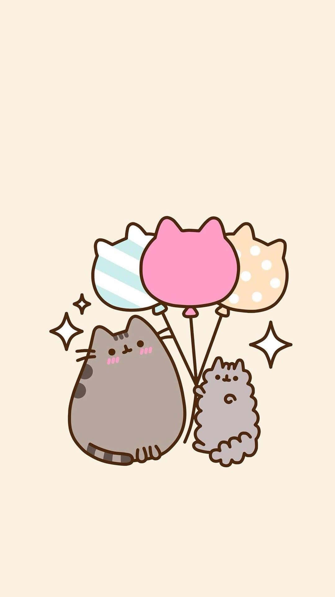Adorables Amigos Peludos en un País de las Maravillas Caprichoso Fondos de pantalla