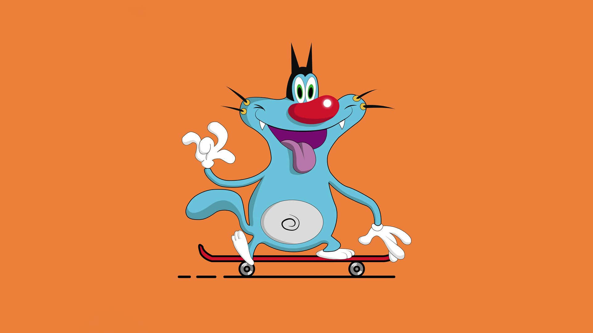 Adorables Personajes de Animales de Dibujos Animados sobre Fondo Colorido Fondos de pantalla