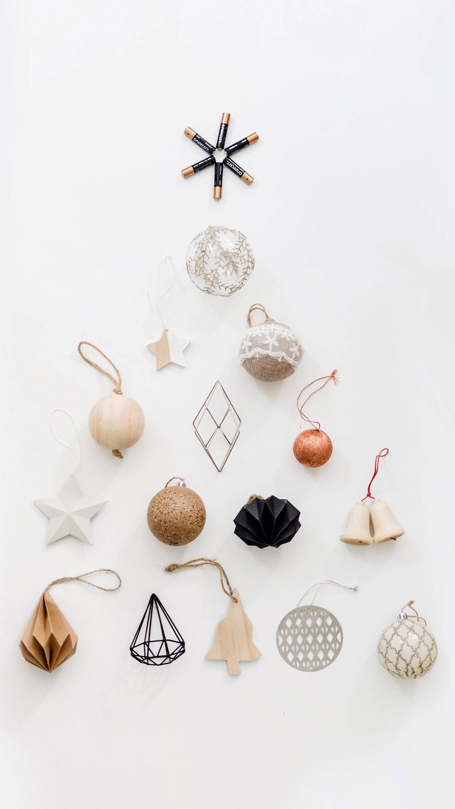 Adornos navideños estéticos Fondos de pantalla