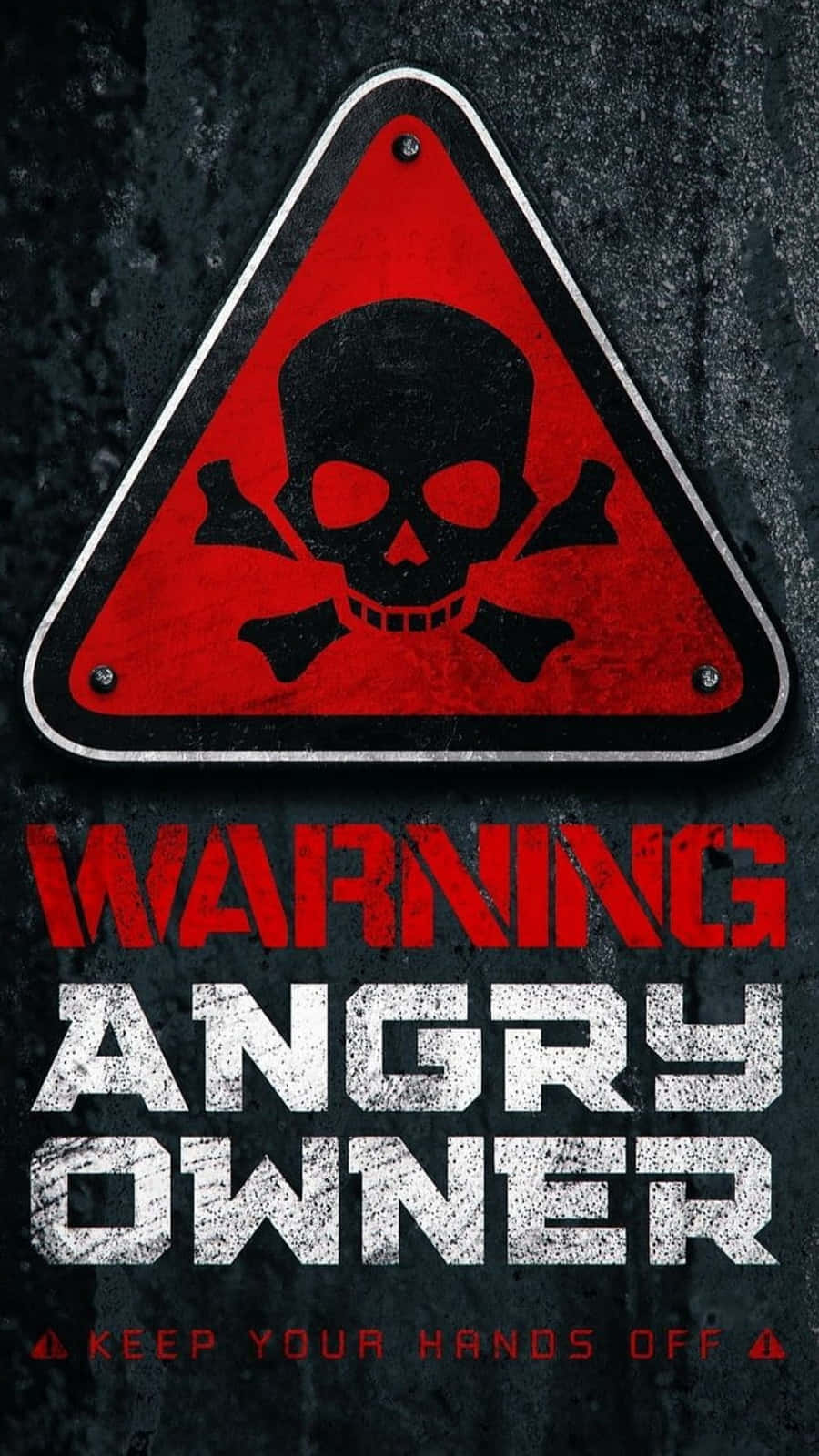 Advertencia de dueño enojado Fondos de pantalla