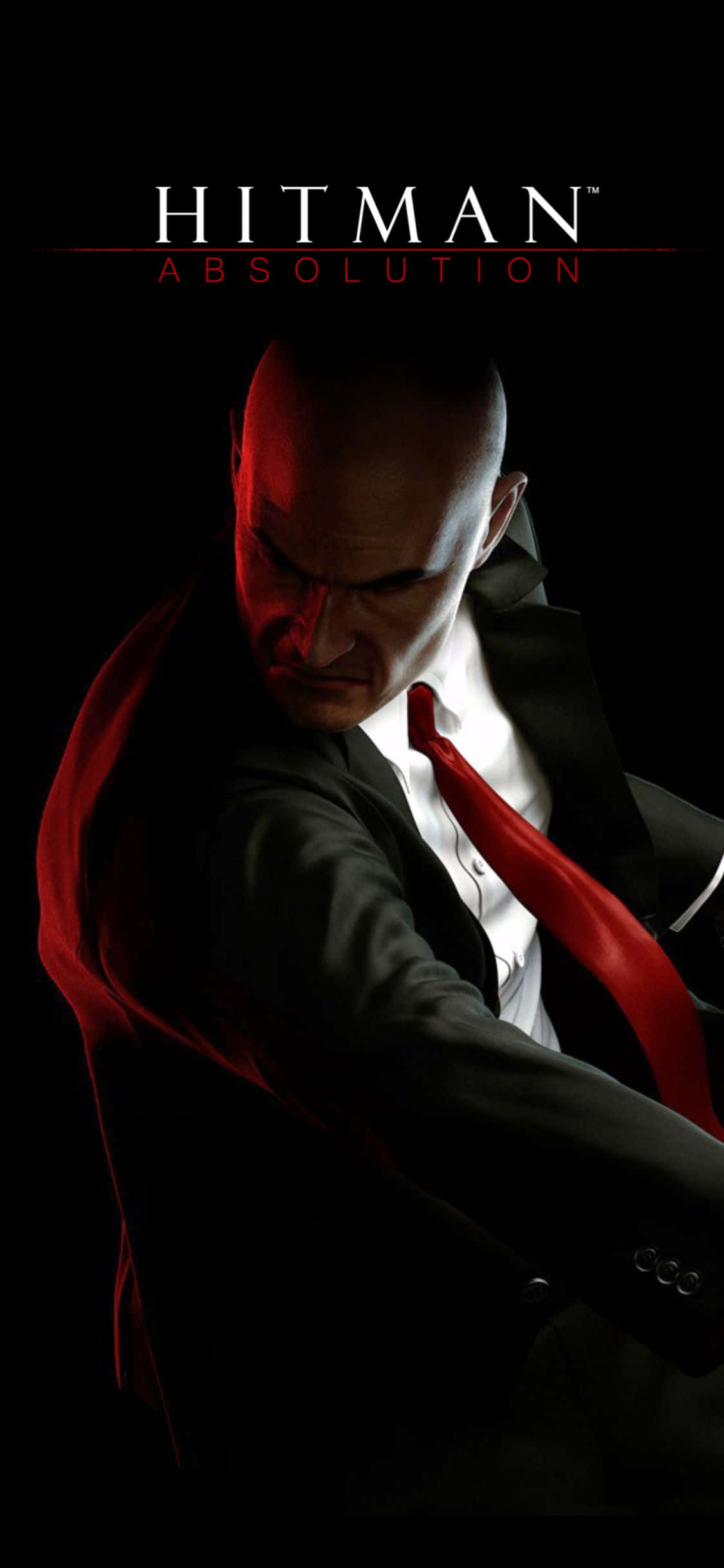 Agente 47 en Hitman Absolution listo para la misión más difícil en un iPhone X Fondos de pantalla