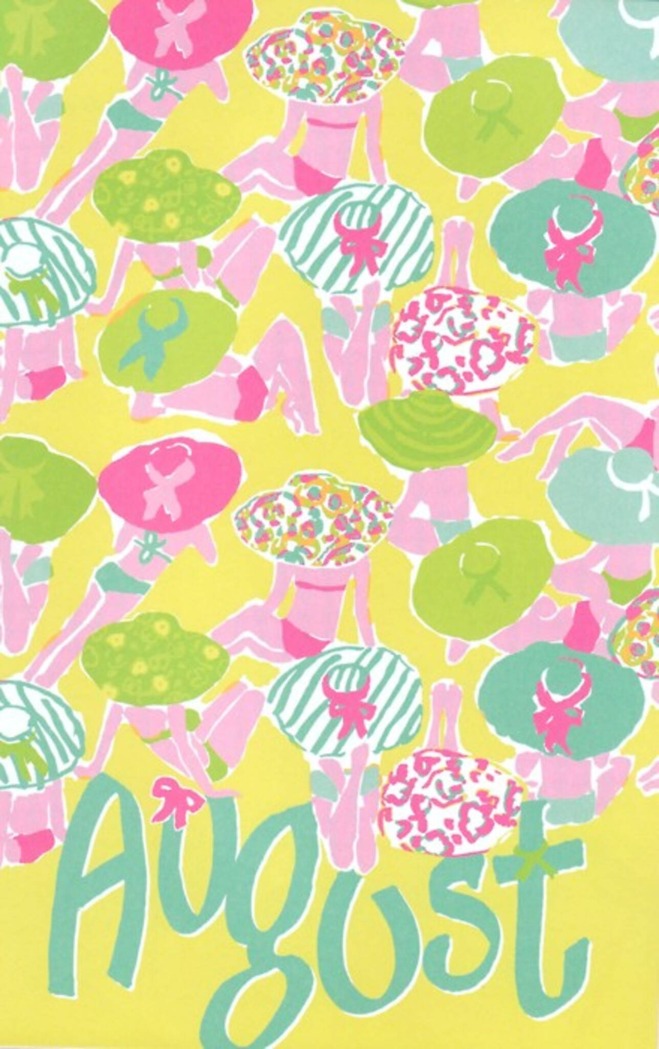 Agosto es de vibras pastel Fondos de pantalla